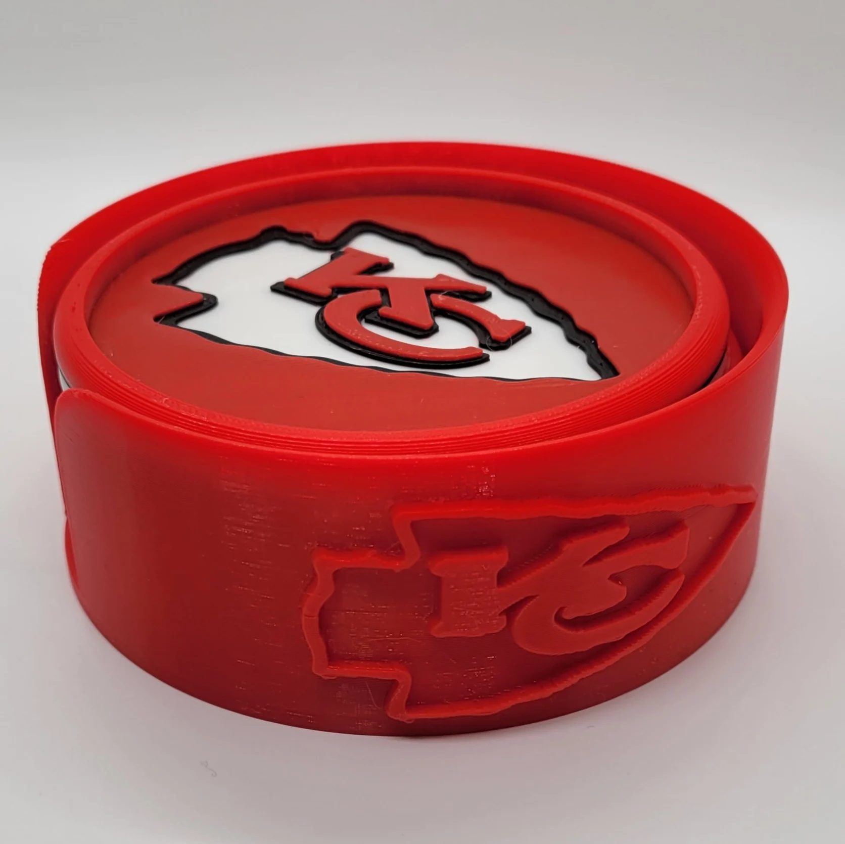 kc chiefs coaster holder