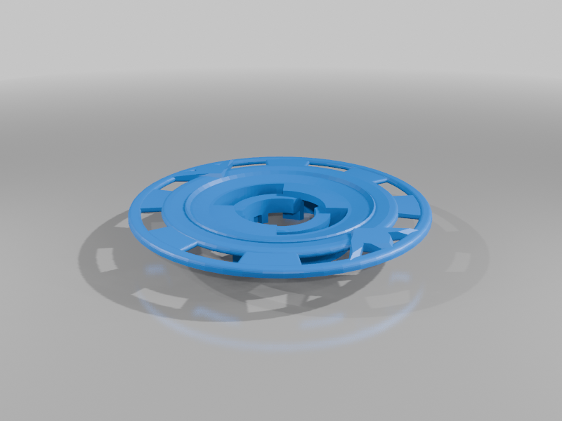 Custom Metal Fight Beyblade: Magnetic Compass