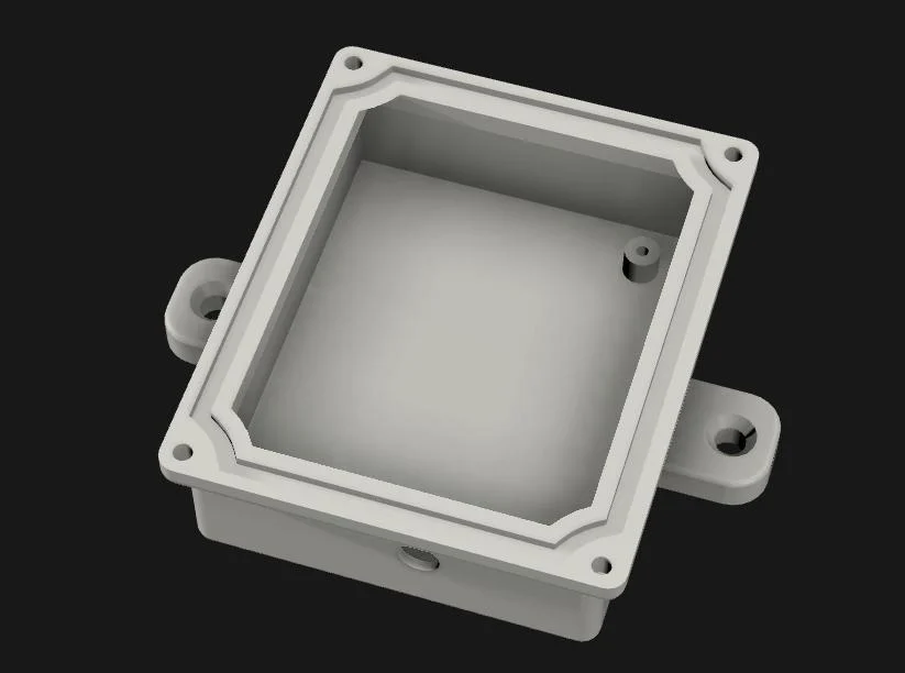 Weather resistant enclosure for NodeMCU32S WLED custom PCB