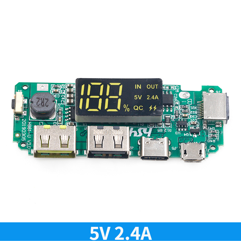 Mini case for lithium battery charging module
