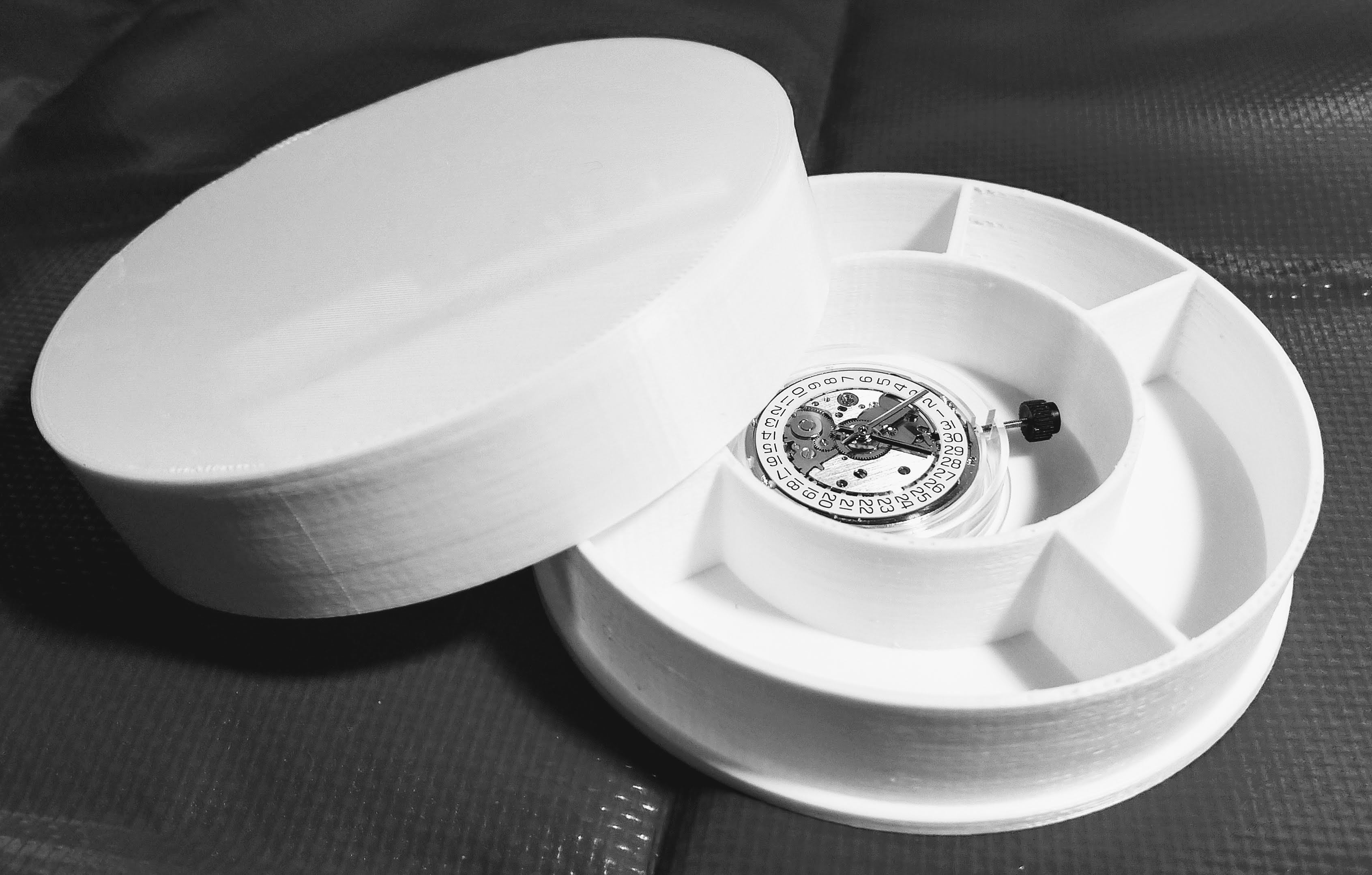 Watch Movement Holder Dust Cover
