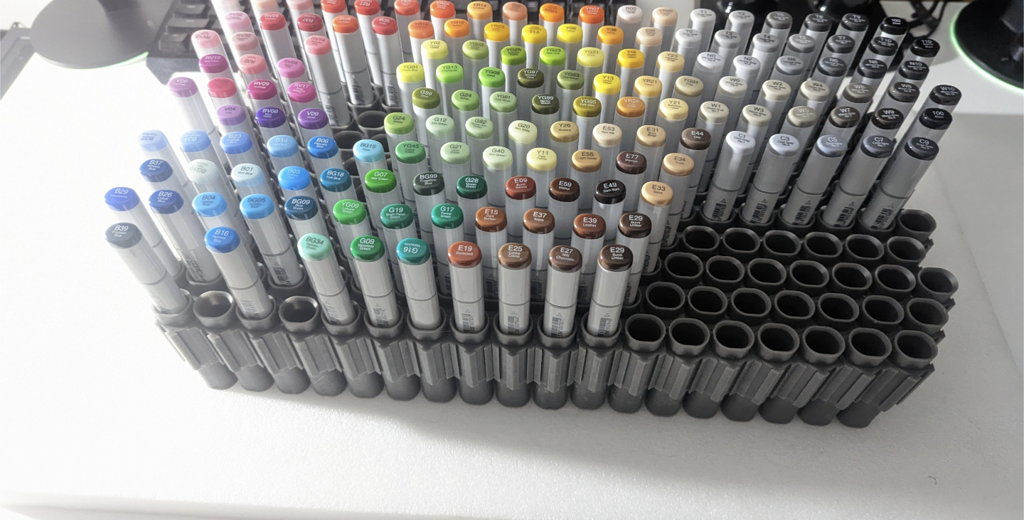 Copic Sketch Marker Holder