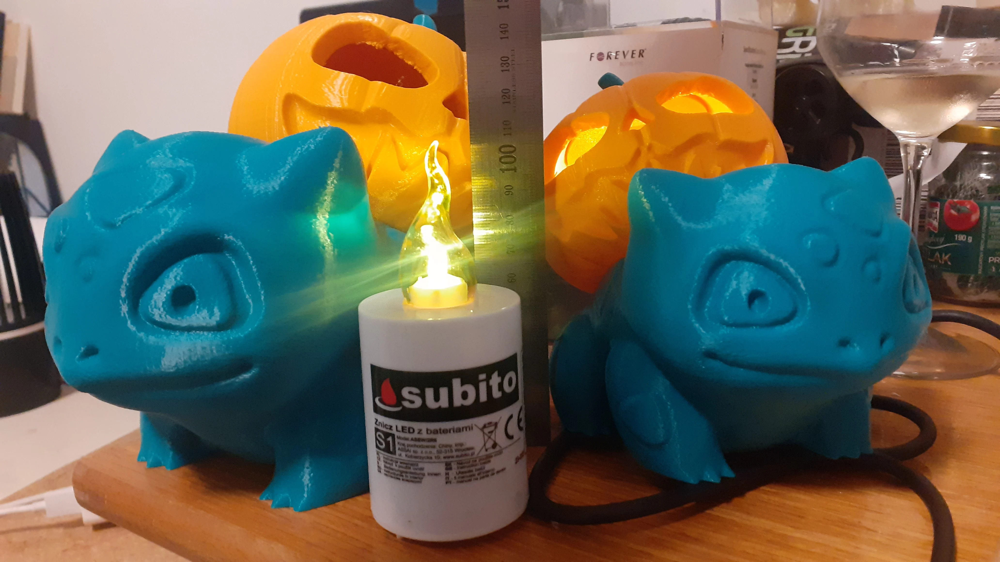 Bulbasaur Pumkin LedCandle remix
