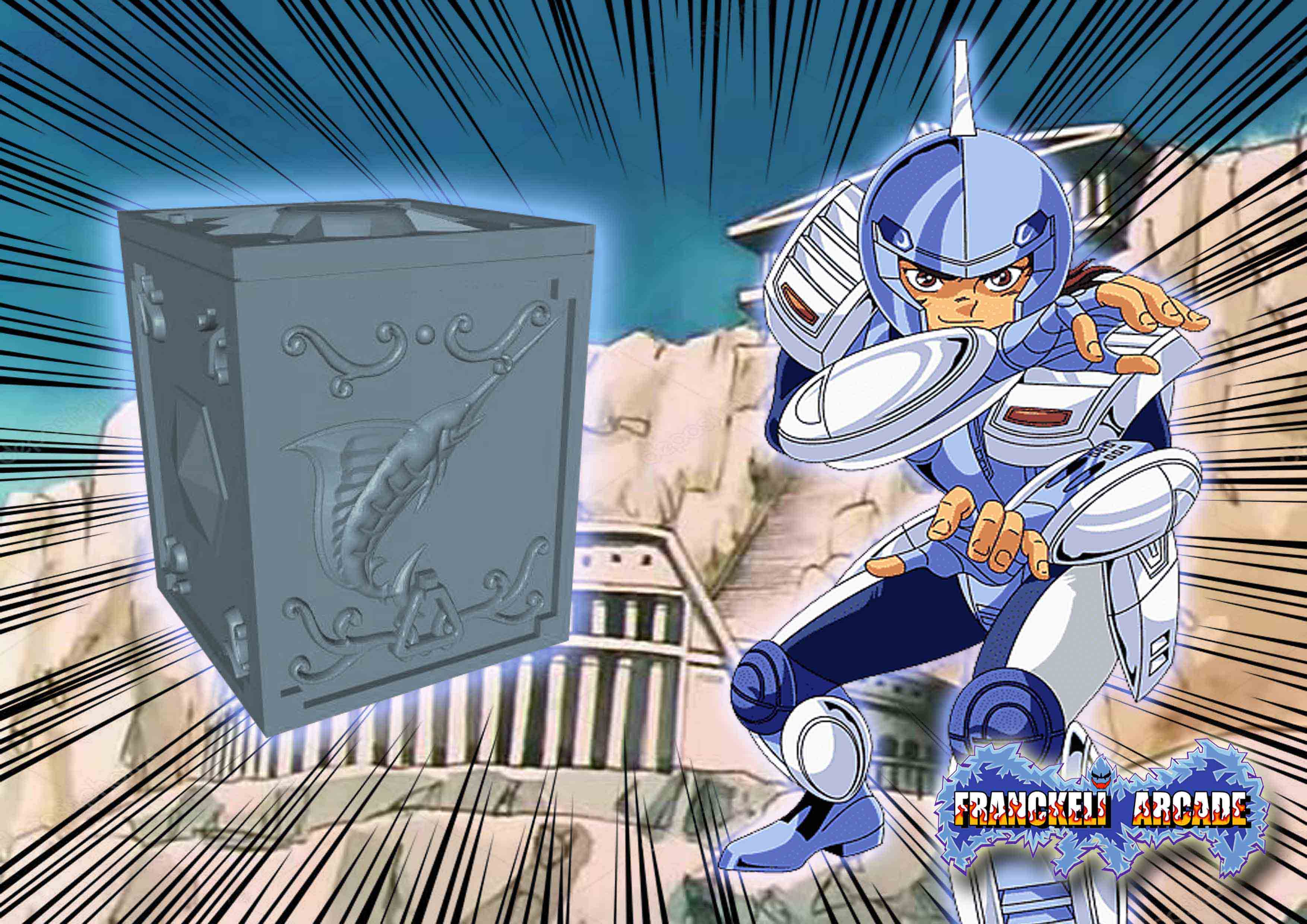 saint seiya ushio cloth celeste