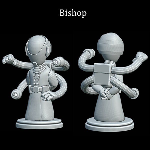 Astronaut Chess Bishop