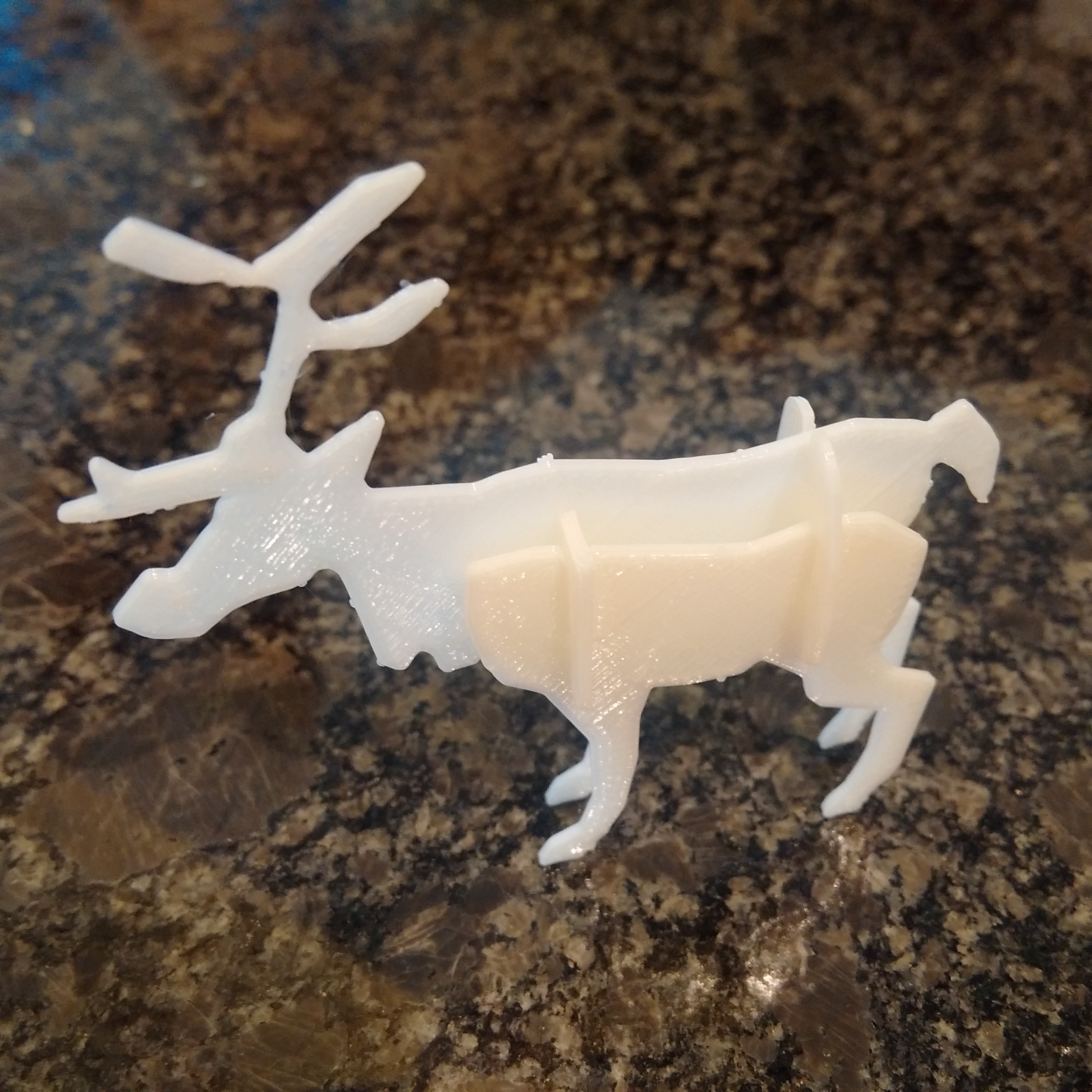 Desktop Reindeer ornament.