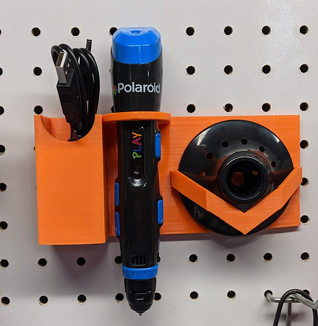 3D Pen Pegboard Holder