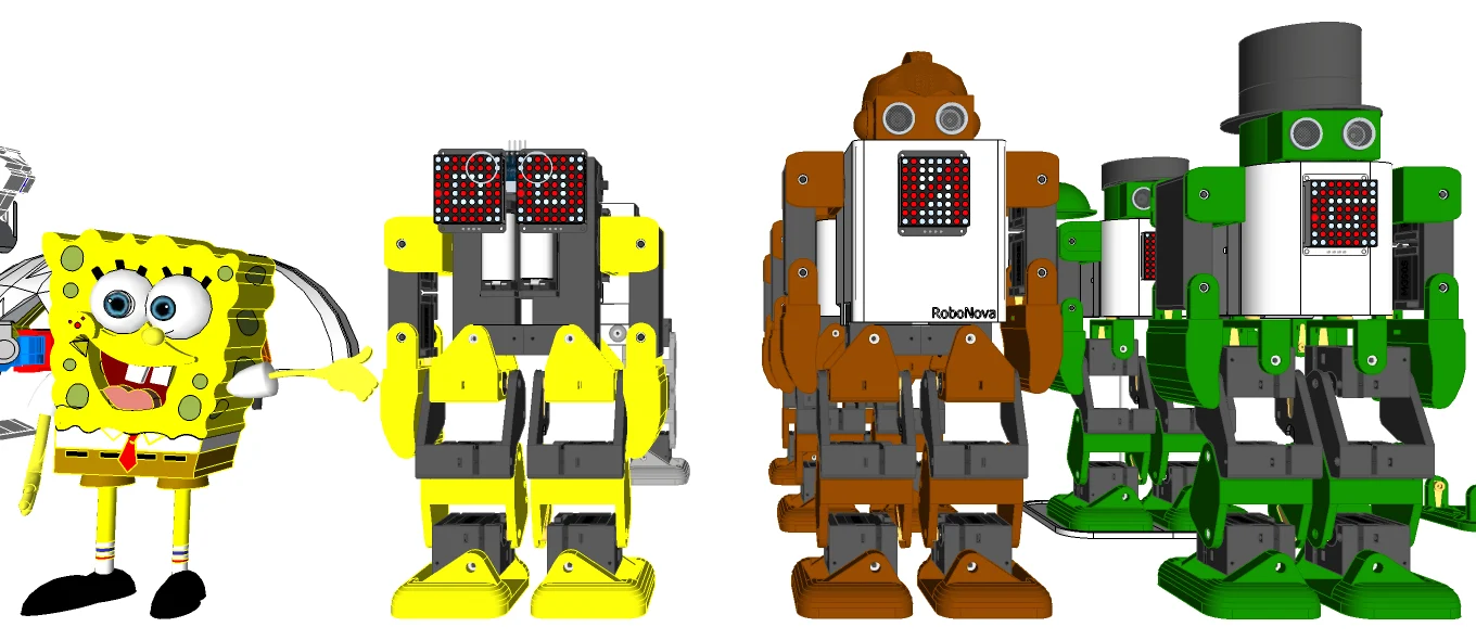 Humanoid Robot – Robonoid – Design concept