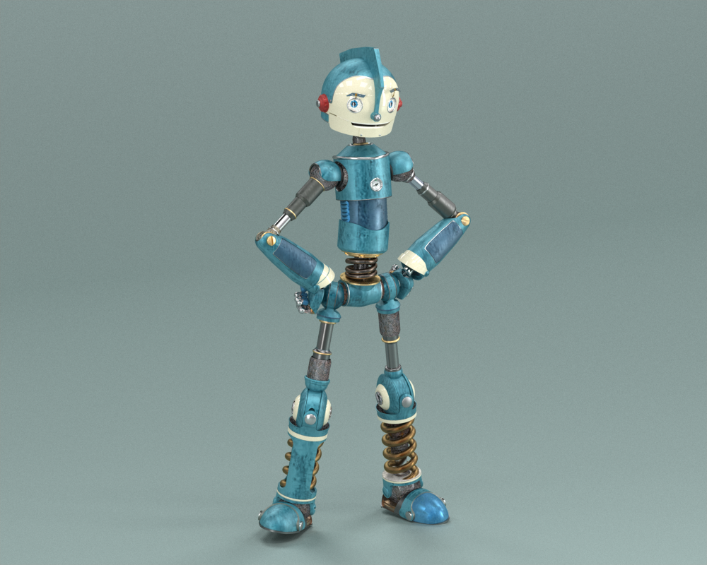 Robot Rodney created in PARTsolutions