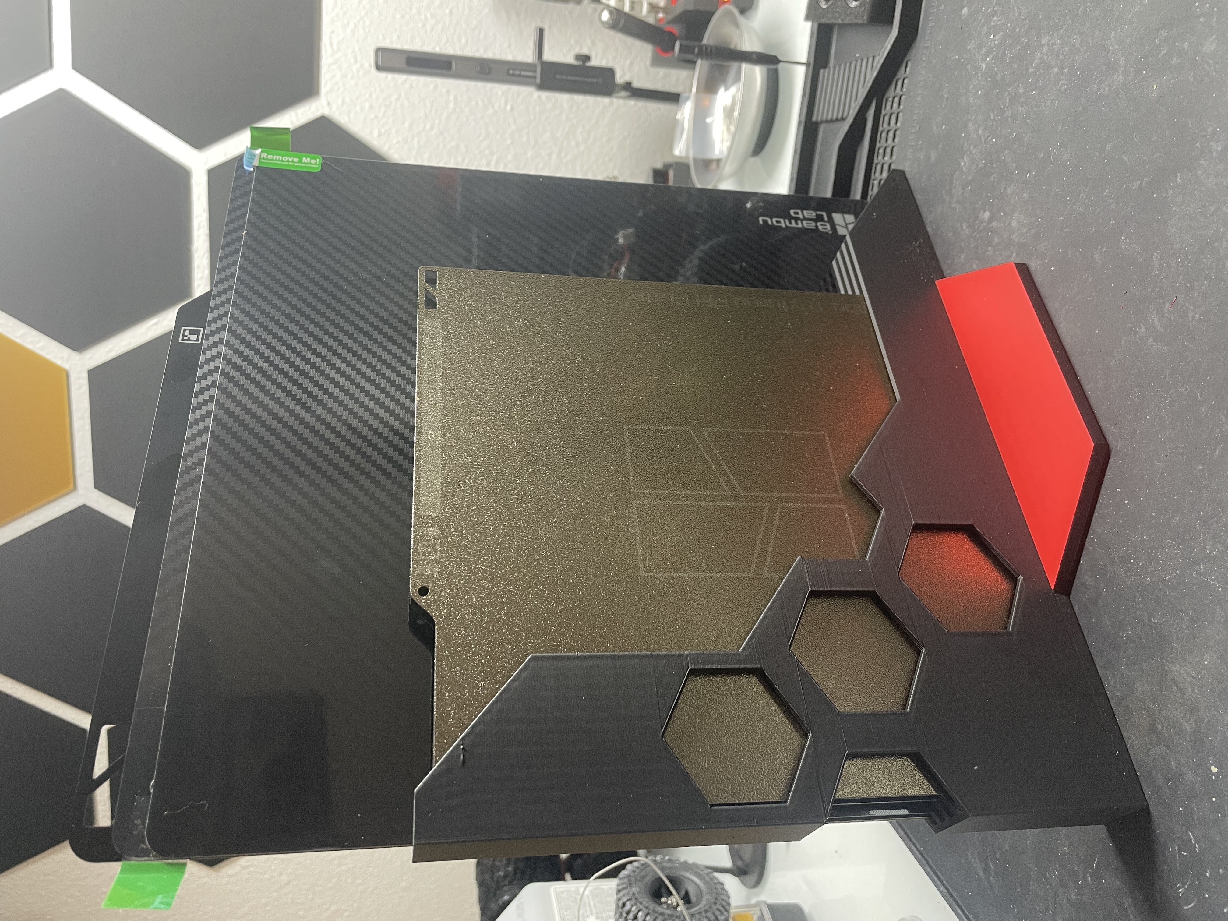Bambu Lab 3D-Printer Plate Holder (X1, A1 Mini)
