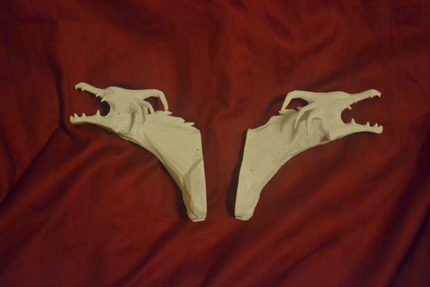 Dragon Head Grocery Bag Holder