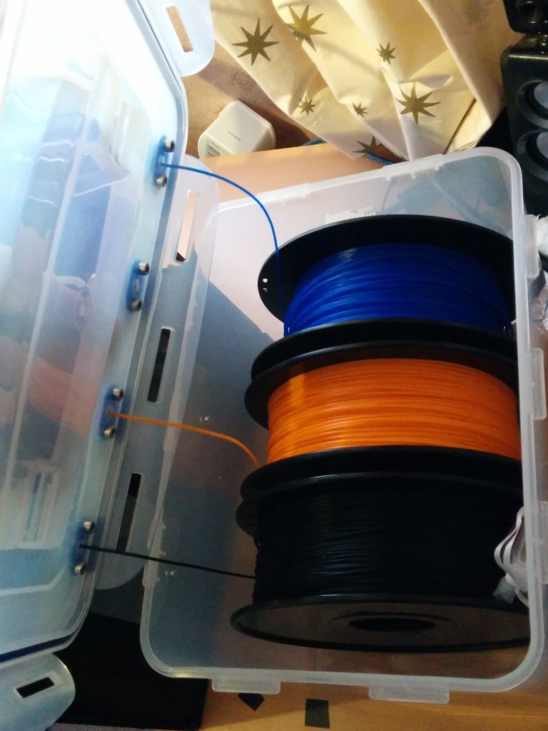 Airtight Filament delivery system (almost)