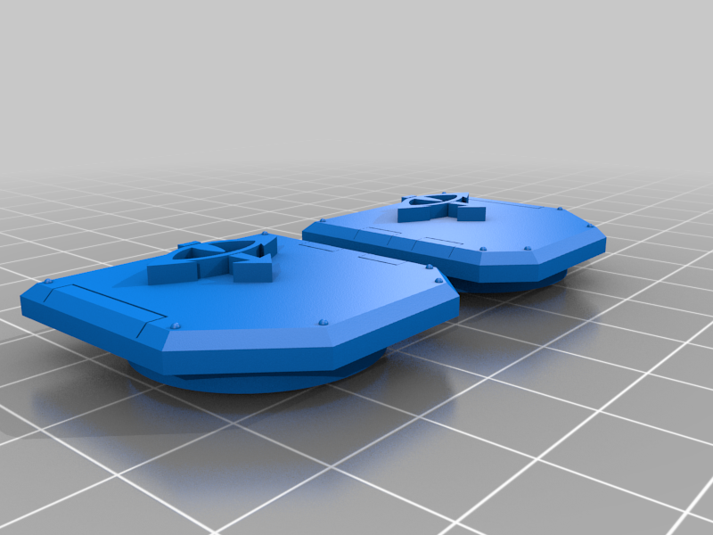 Sicaran Tank Sponson Inserts, Sons of Horus