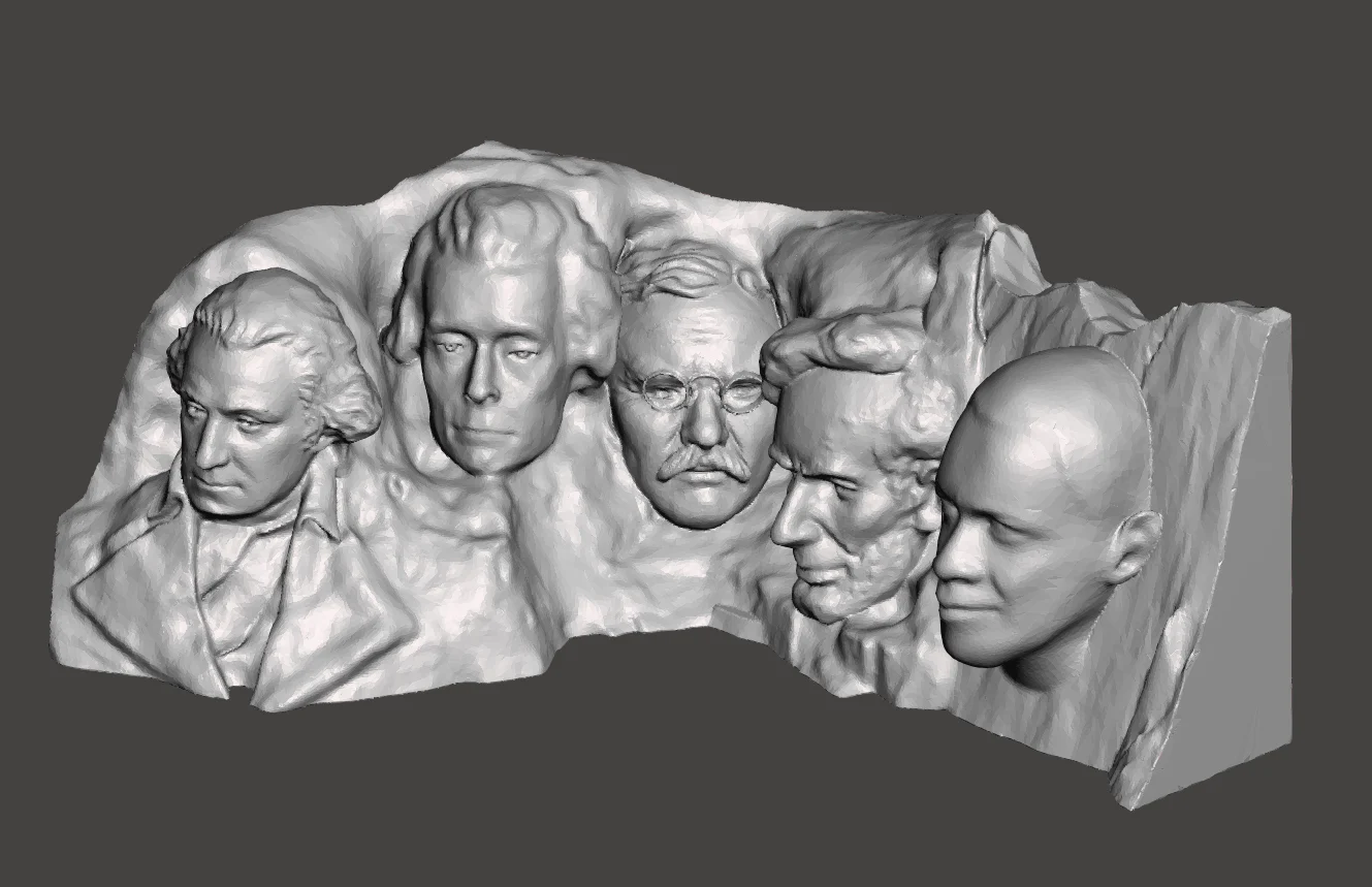 Obama on Mount Rushmore