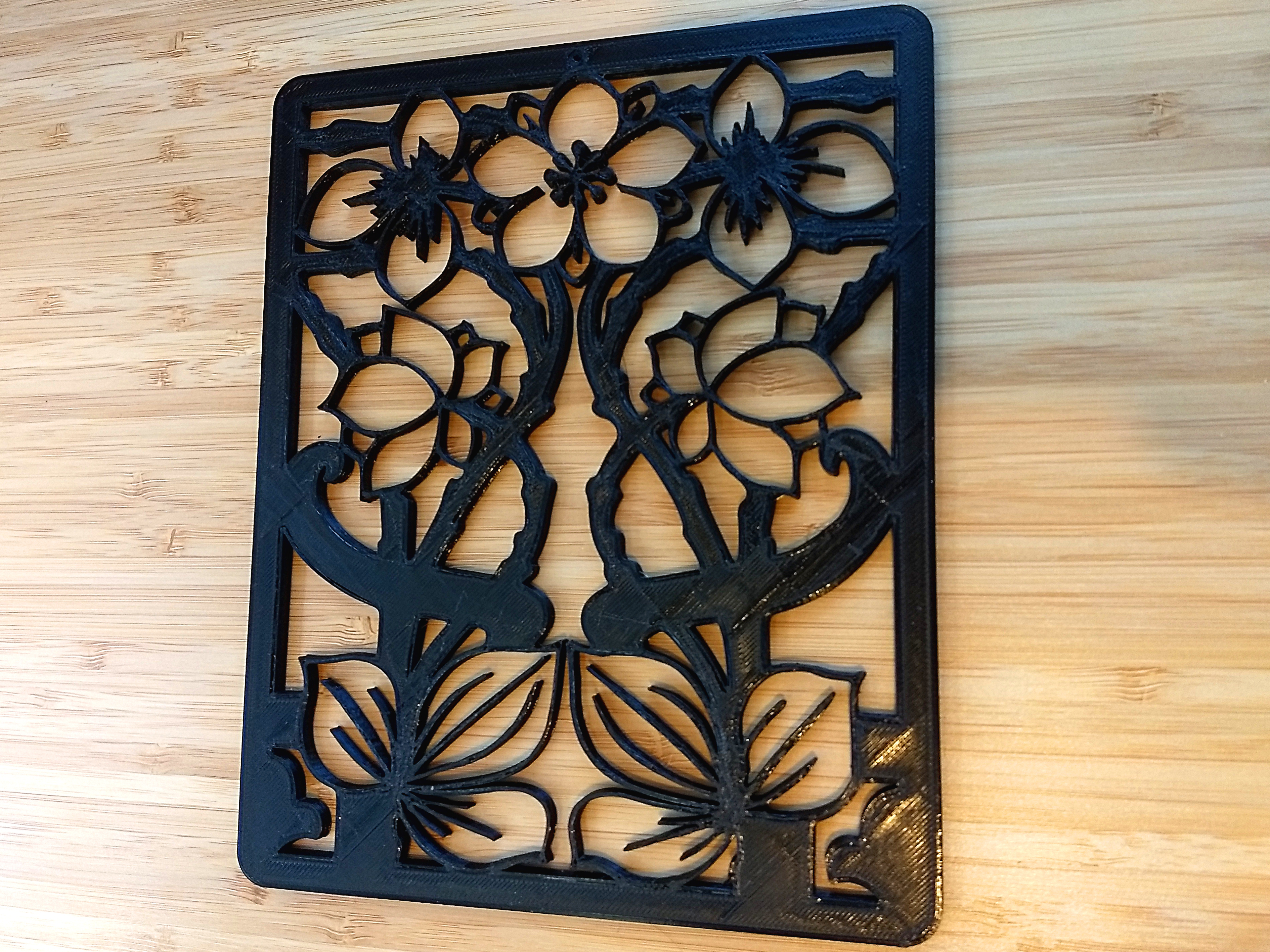 Art Nouveau Silhouette Pattern