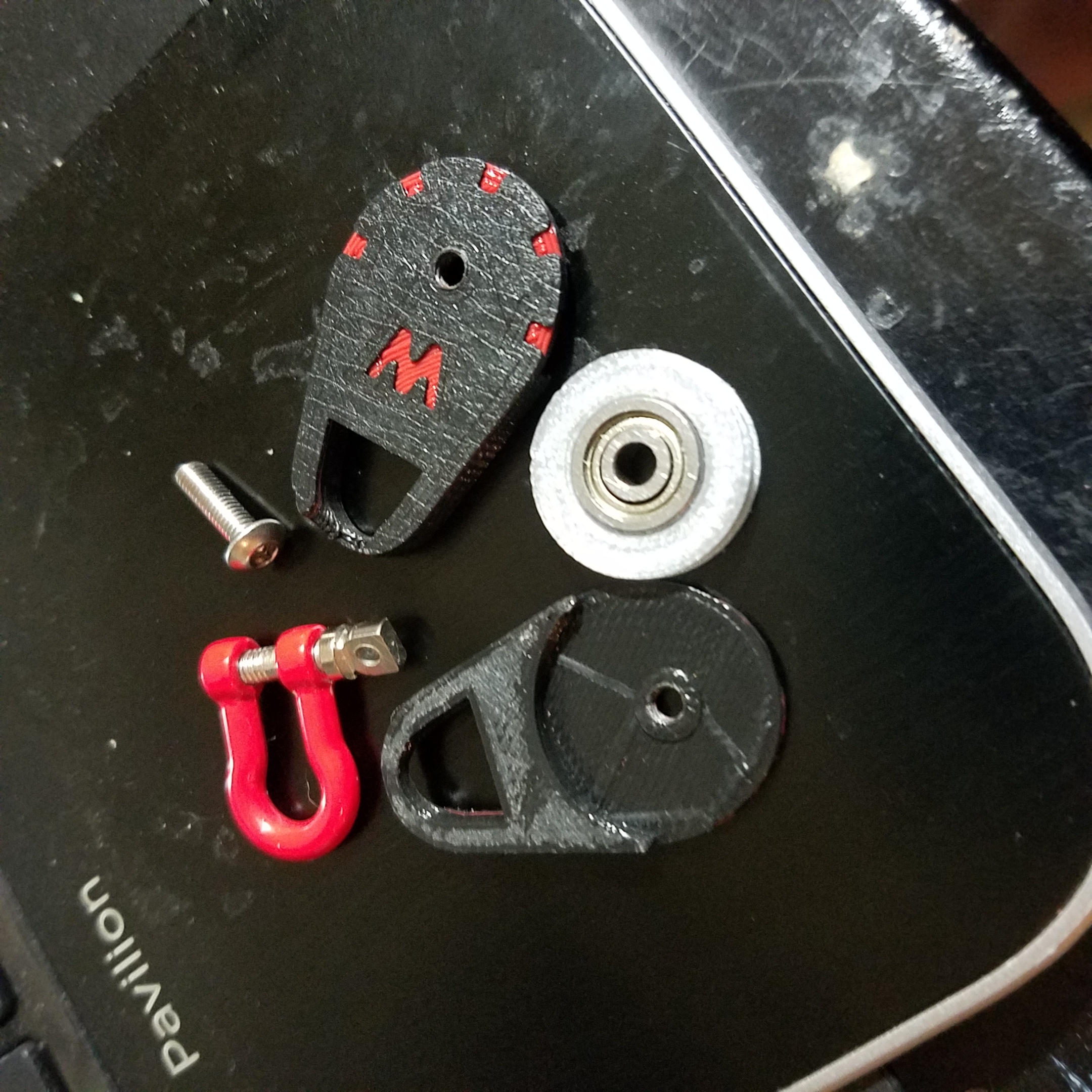 1/10 Scale warn snatch block for crawlers