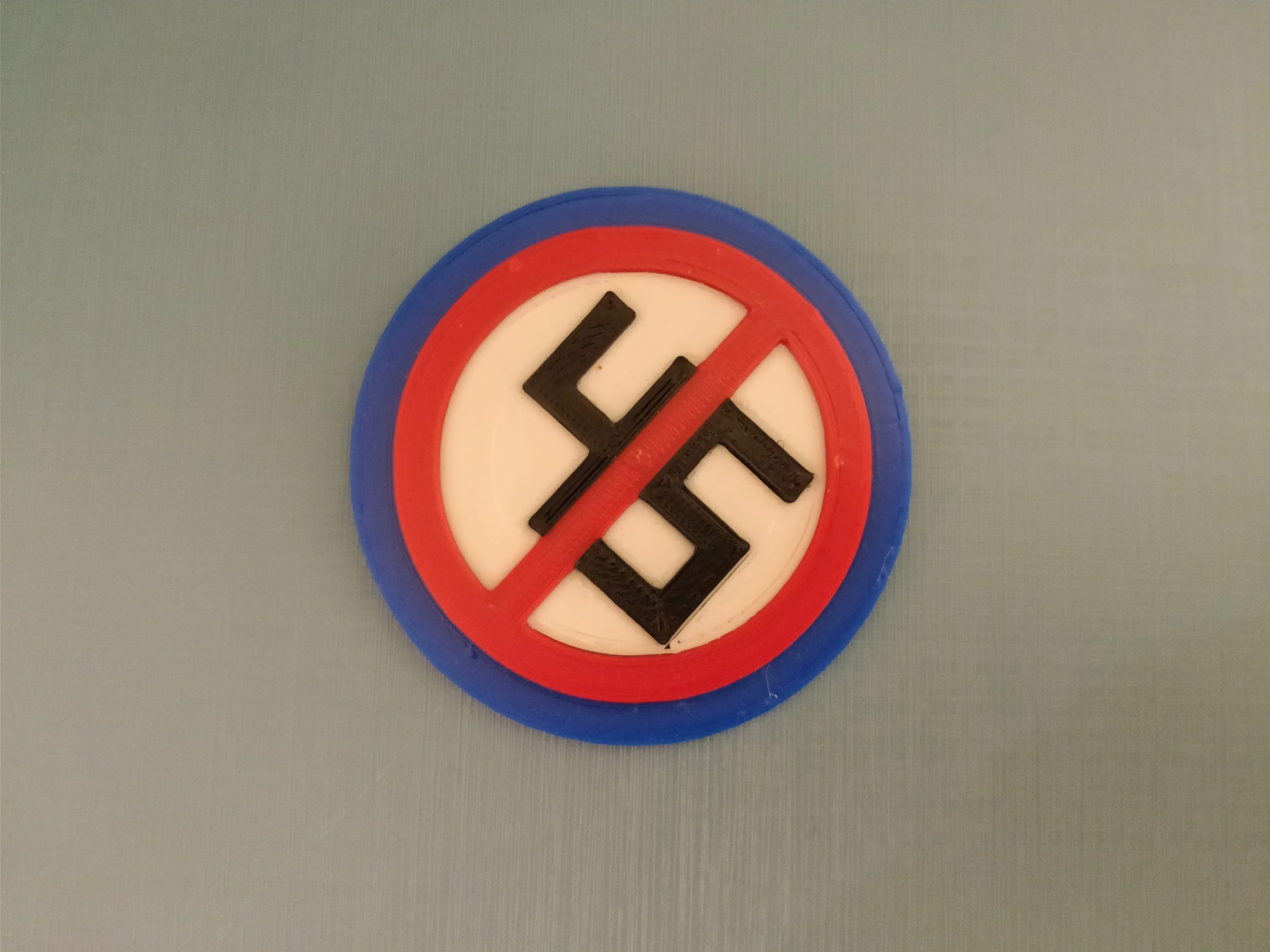 Anti-45 button - to protest Donald Trump