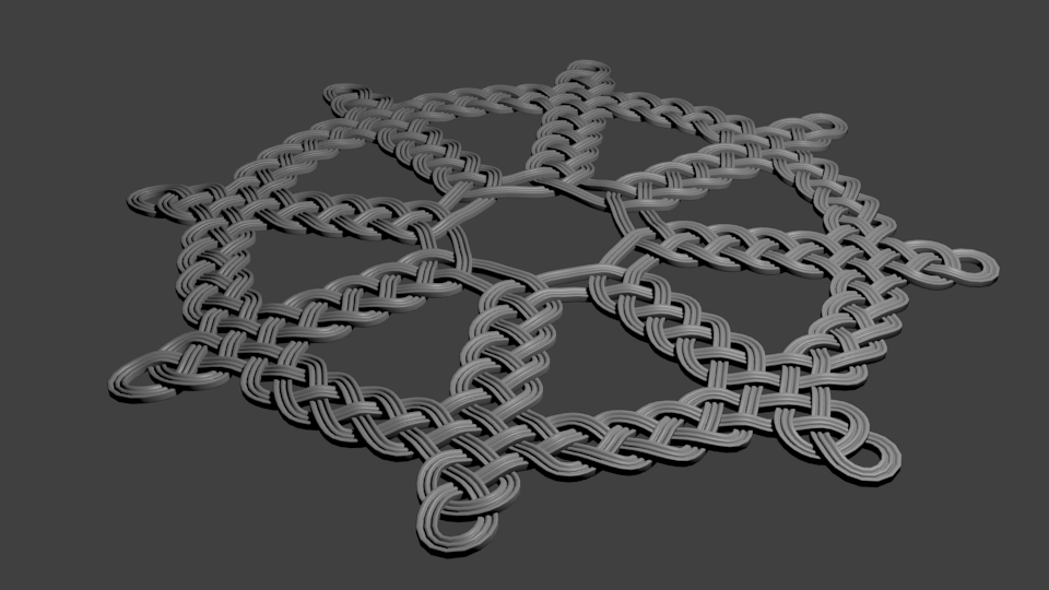 Knotwork Wheel Design