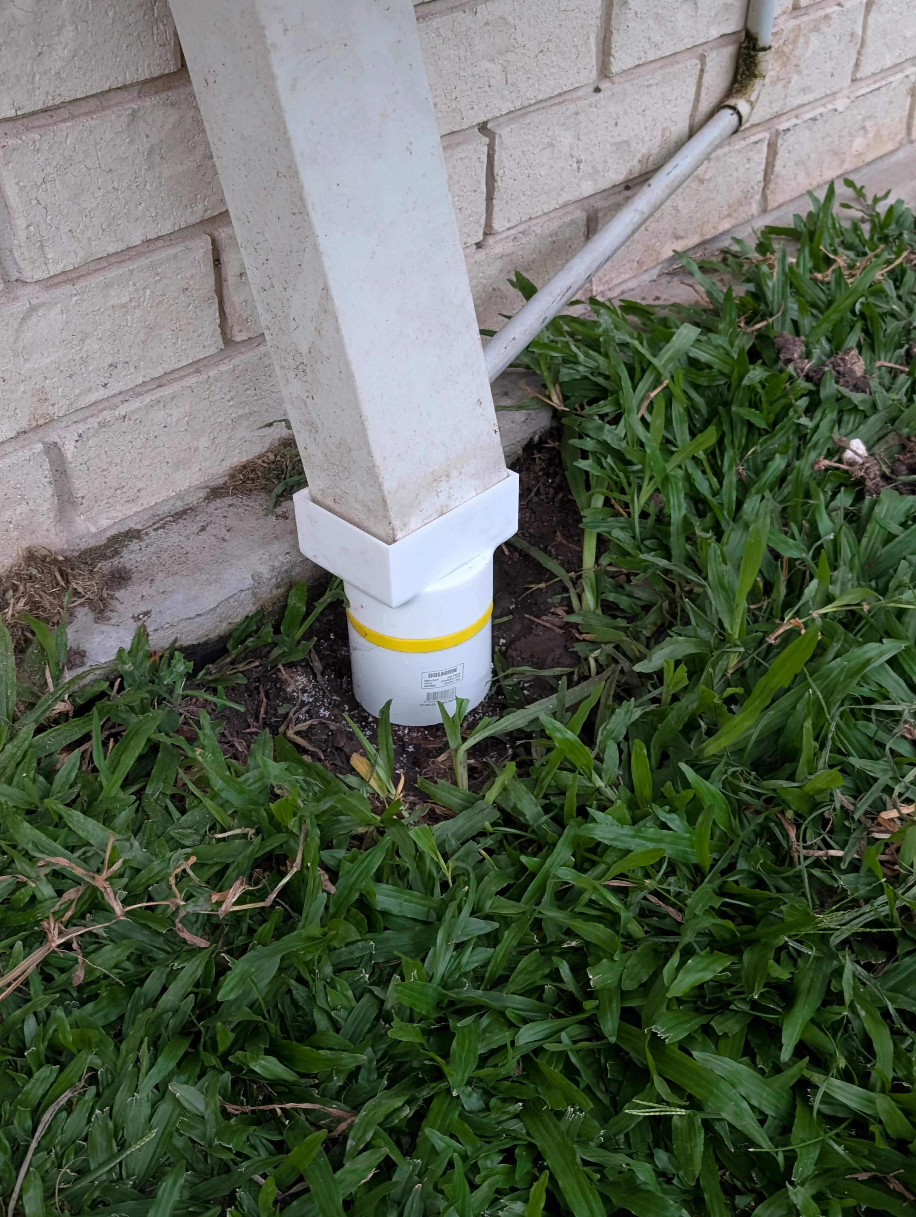 90mm down pipe adapter