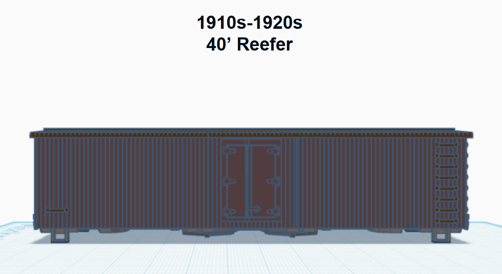40' Reefer (HO SCALE)