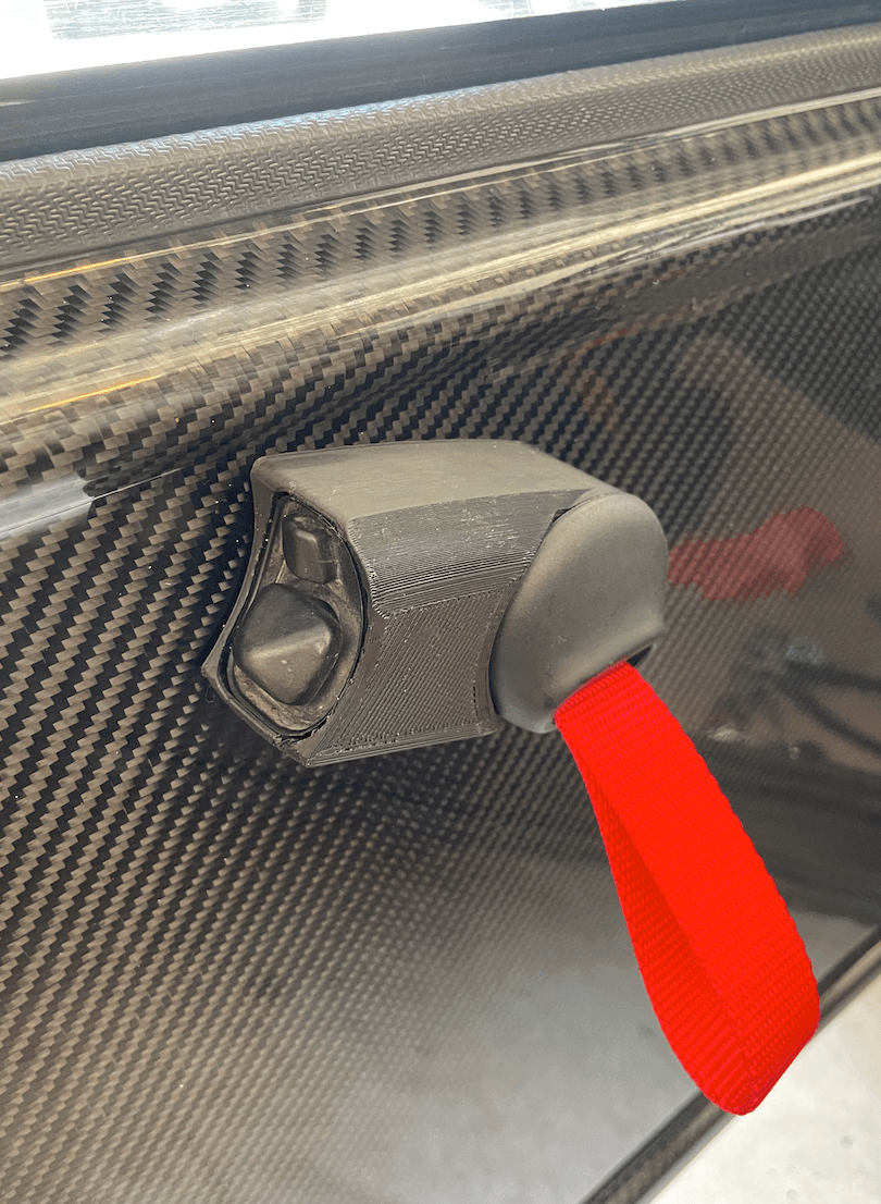 E30 Condor Pull Strap backing