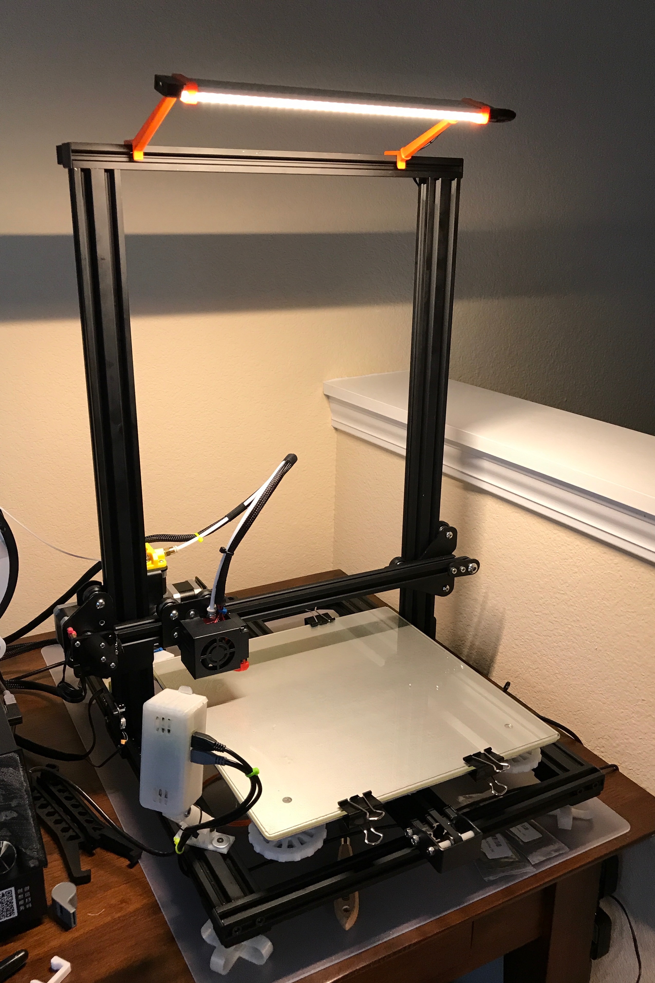 CR10 LED Light Bracket