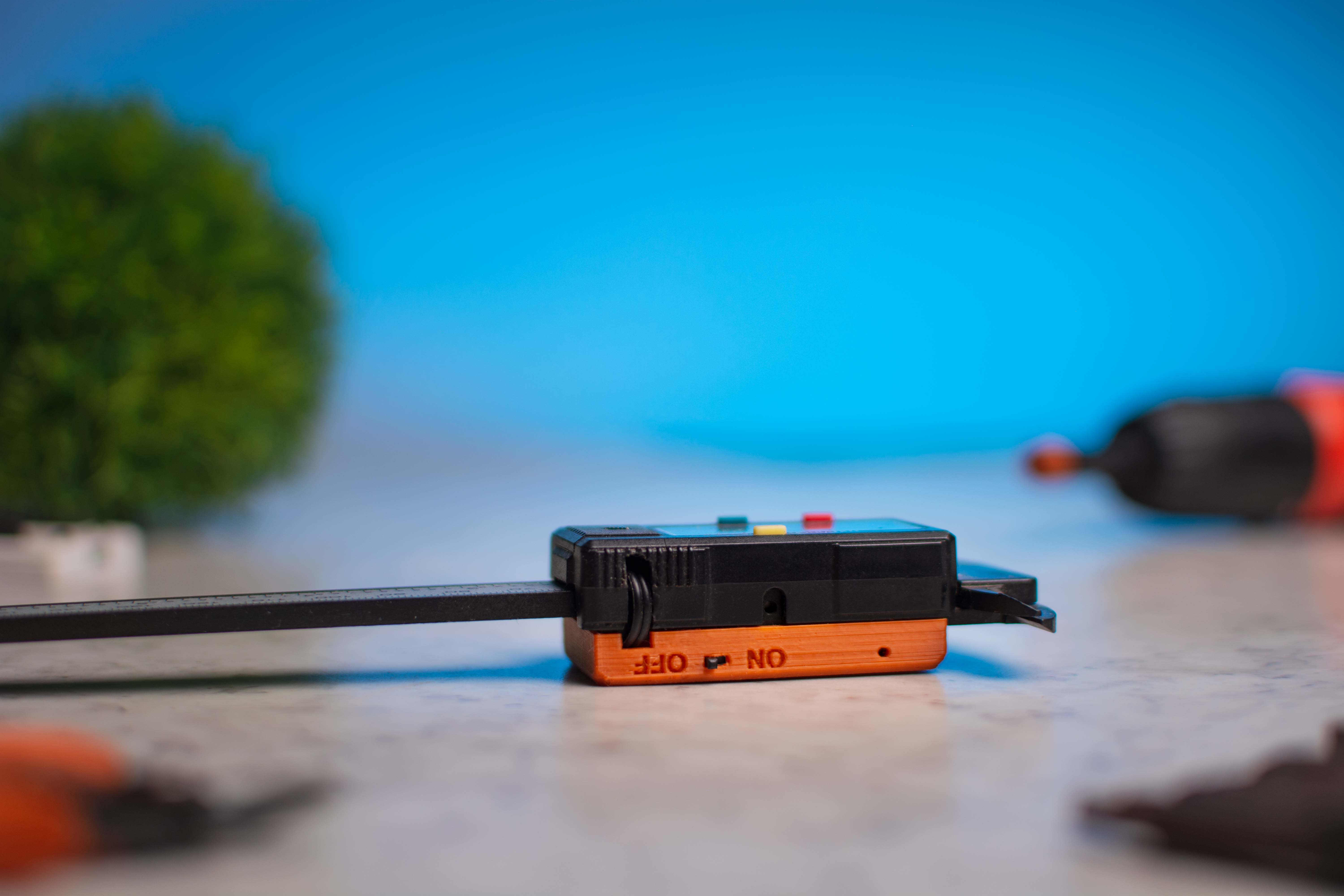 Digital caliper battery mod