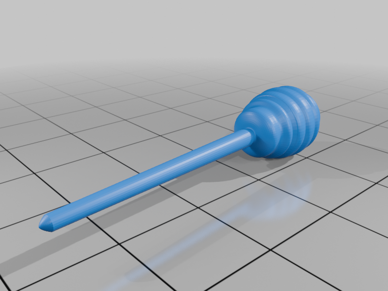 Honey dripper wand