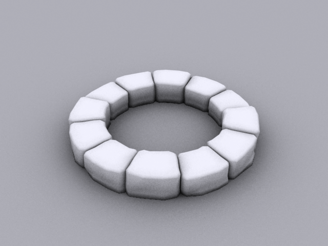 Gate ring token for eldritch board games Free 3D print model