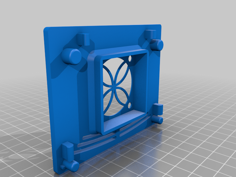 Raspberry Pi 7" TouchScreen Fan Lid