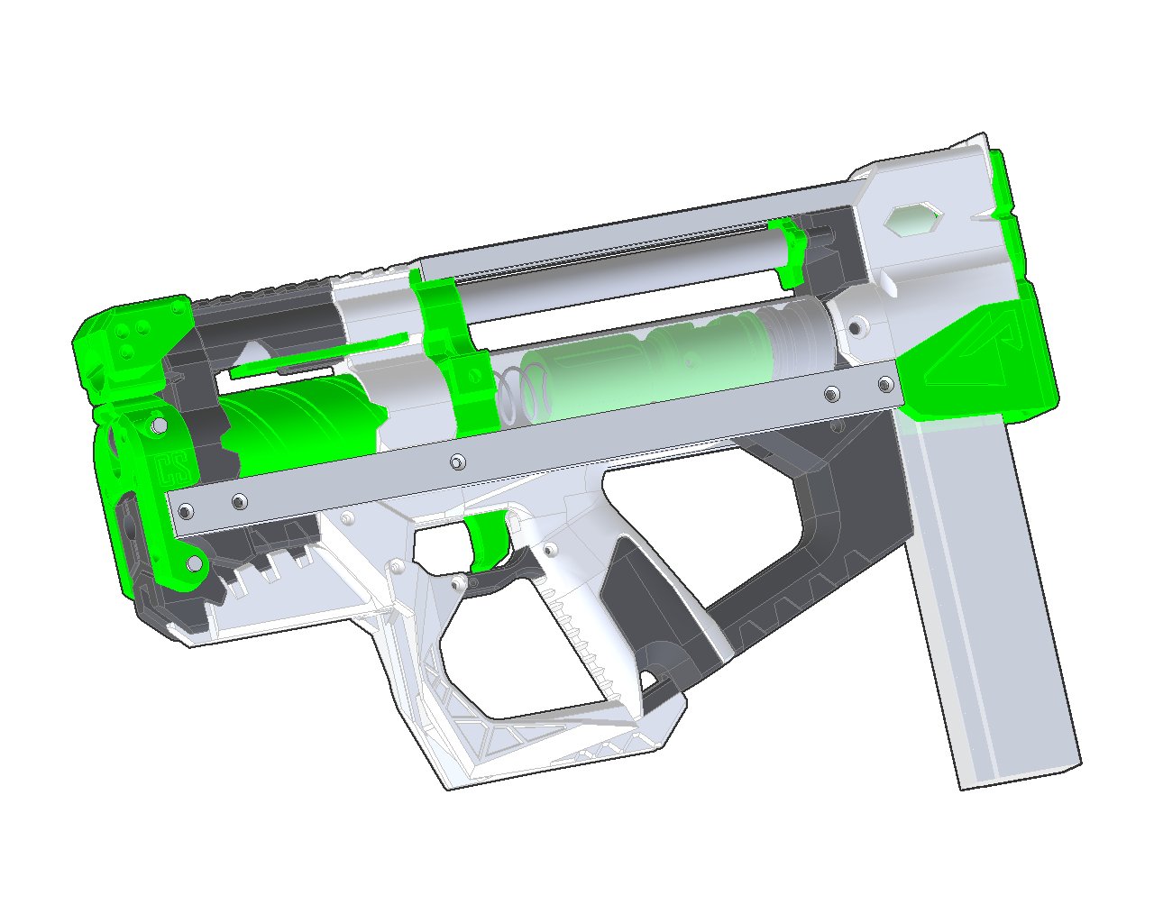 Piranha 2m - Talon Magwell