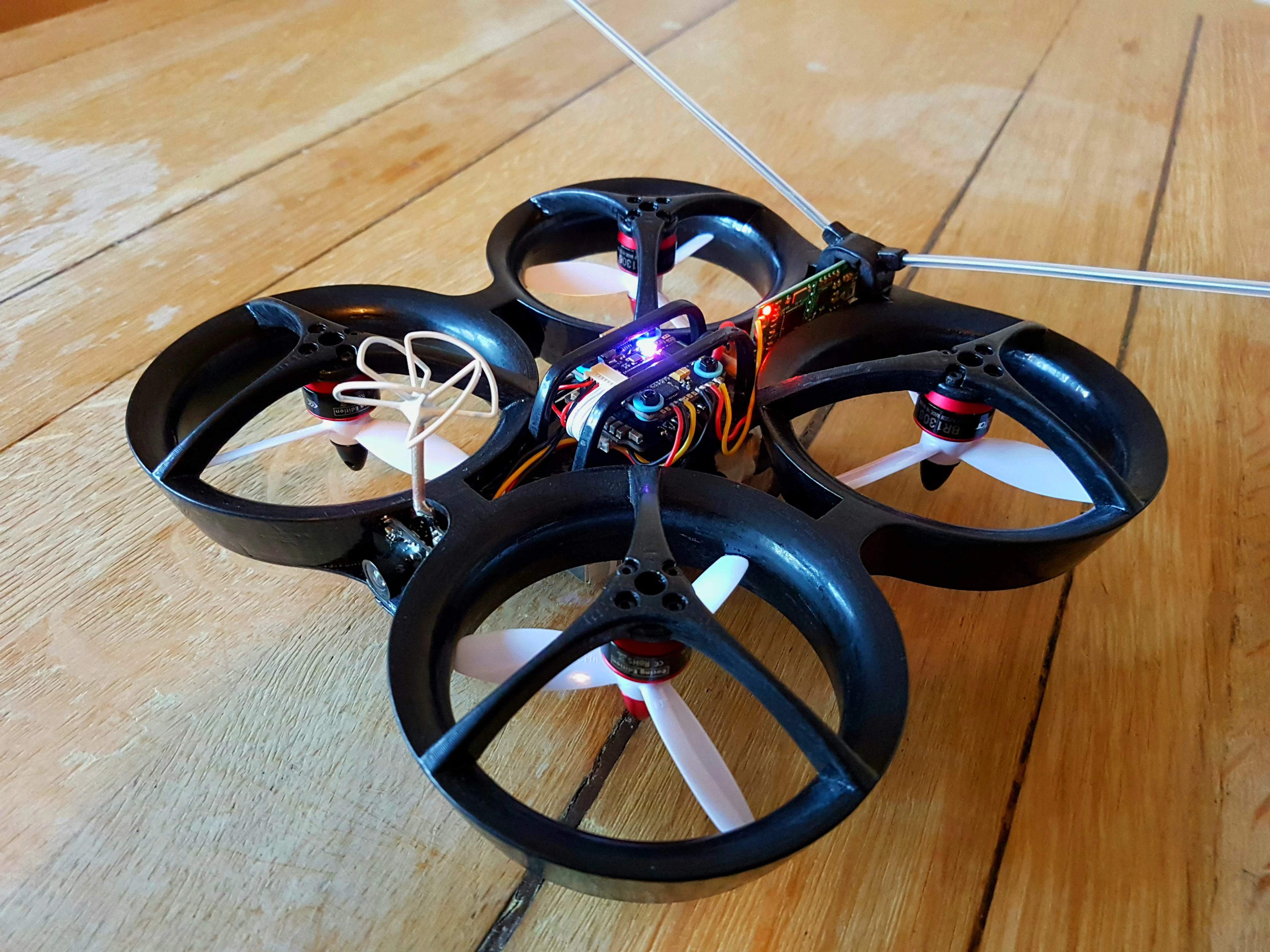 Stag, mini quadcopter pusher duct sub 250g 150mm ducted 3" inch