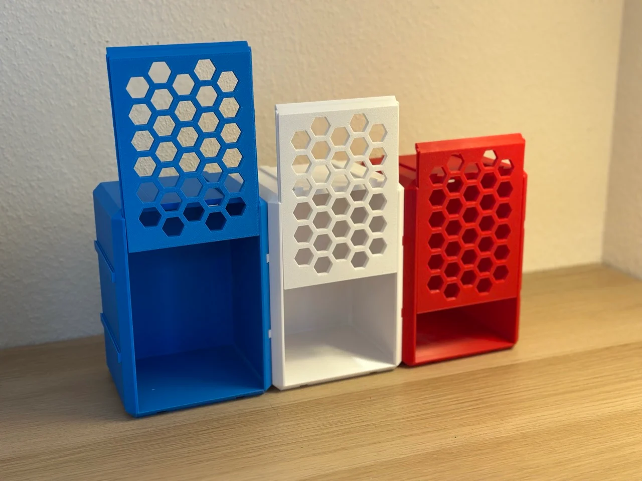 Modular Sliding Storage Box with Rails & Hooks
