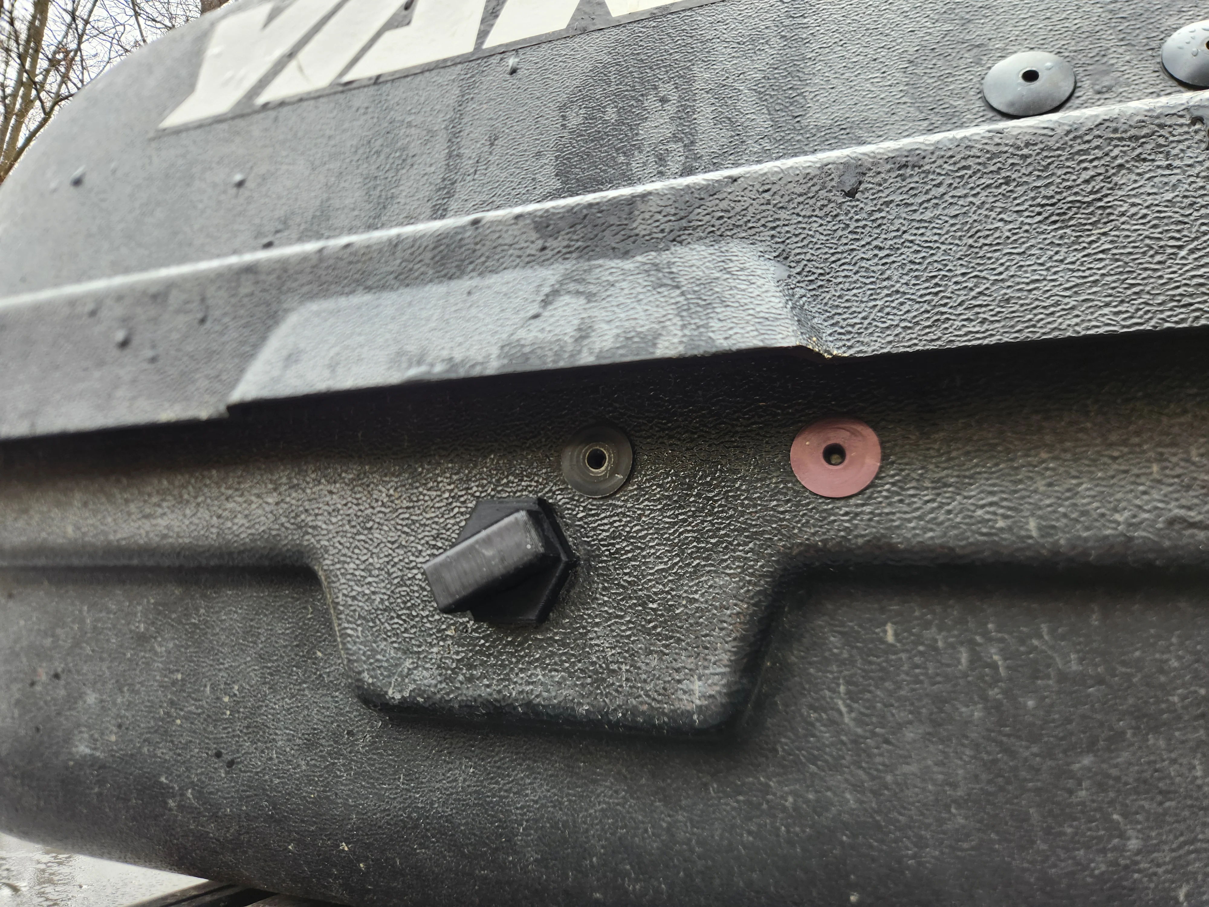 Replacement lever for SpaceCadet rooftop cargo