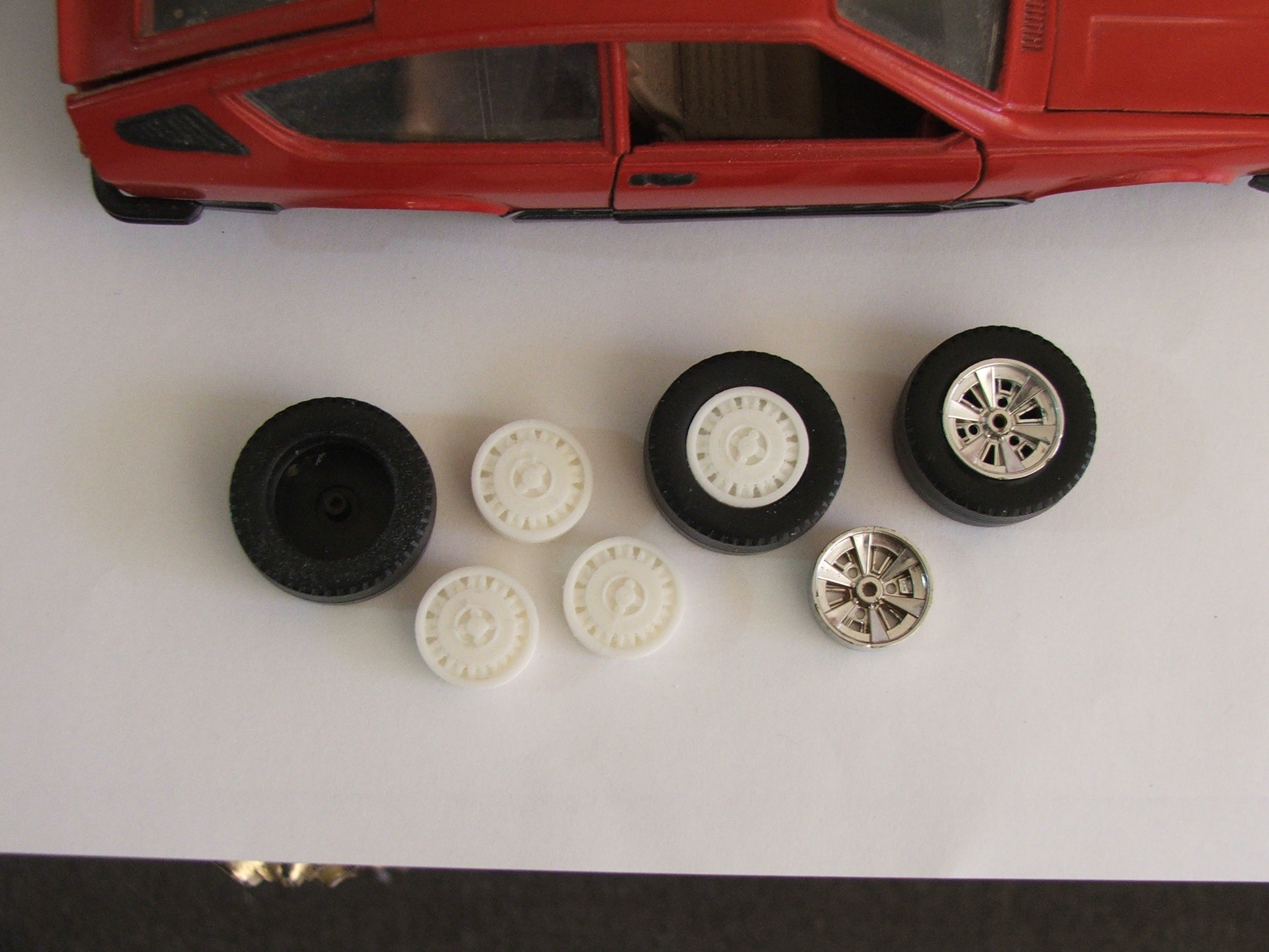 Alfa Romeo Factory Style Rims for Bburago