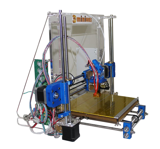 Full Prusa i3 with Direct Extruder DWG/CDR files