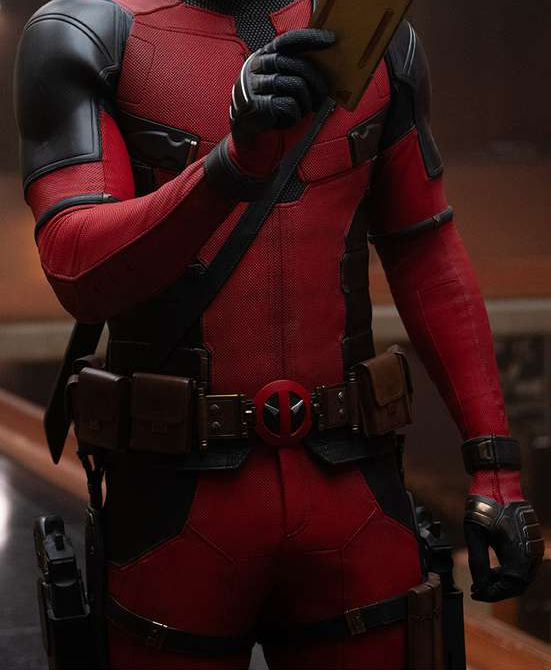 deadpool's belt buckle with loops