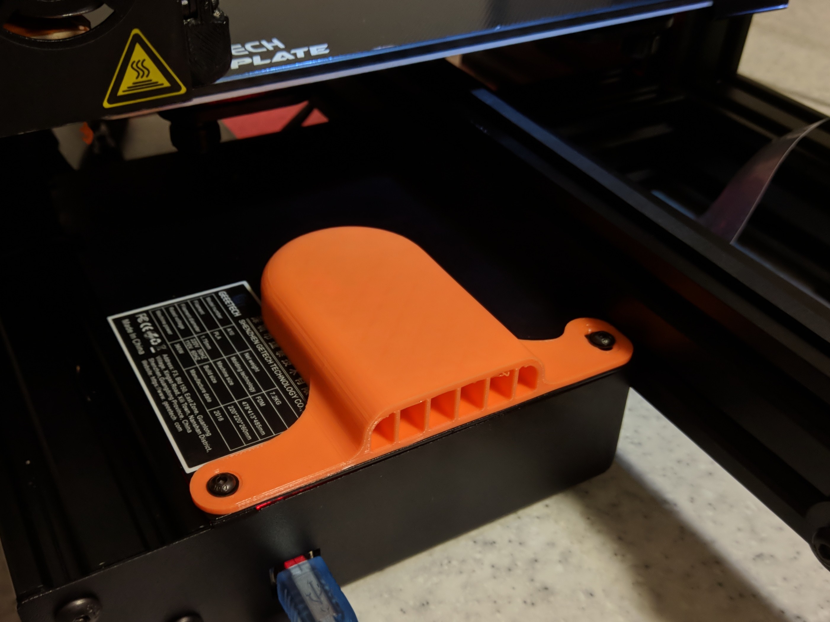 Geeetech A10 - Original Version - Board Fan Guard