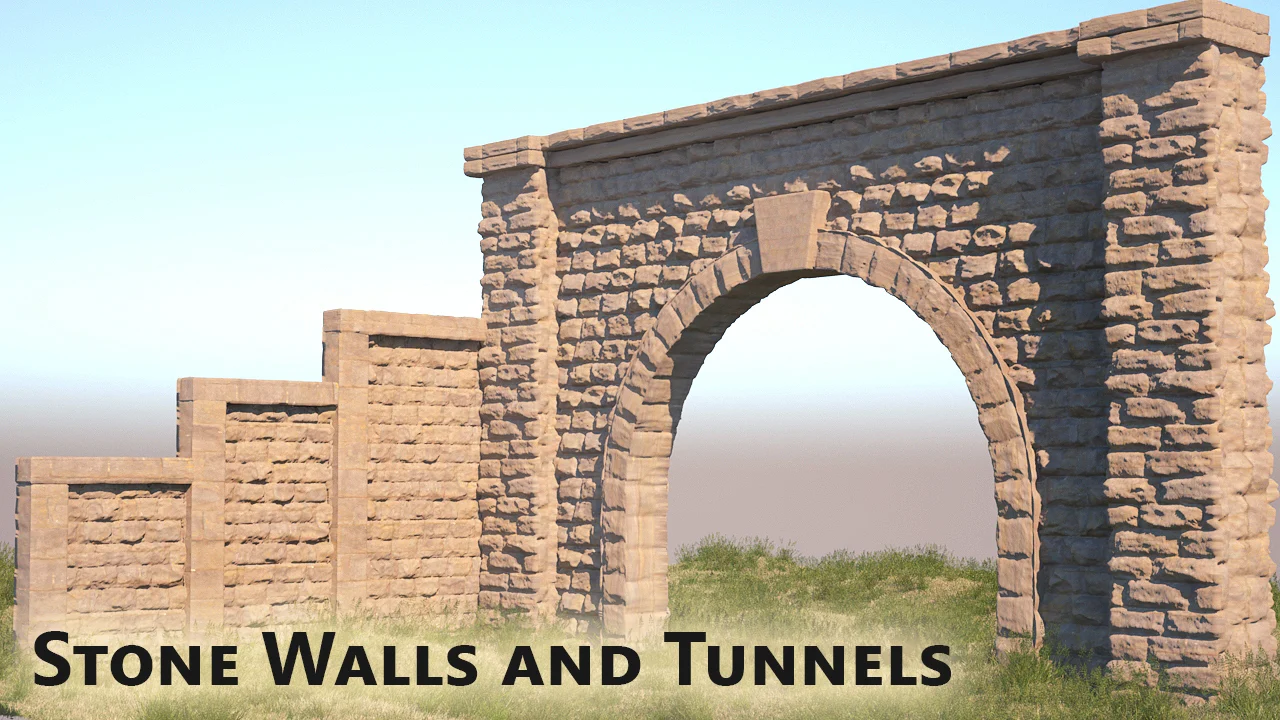 Stone Walls and Tunnel | D1