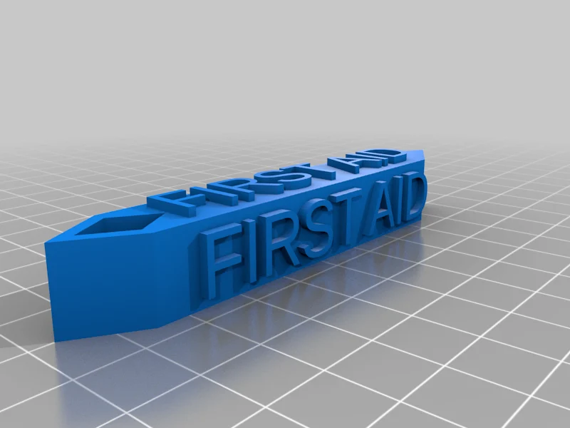 First Aid Tag