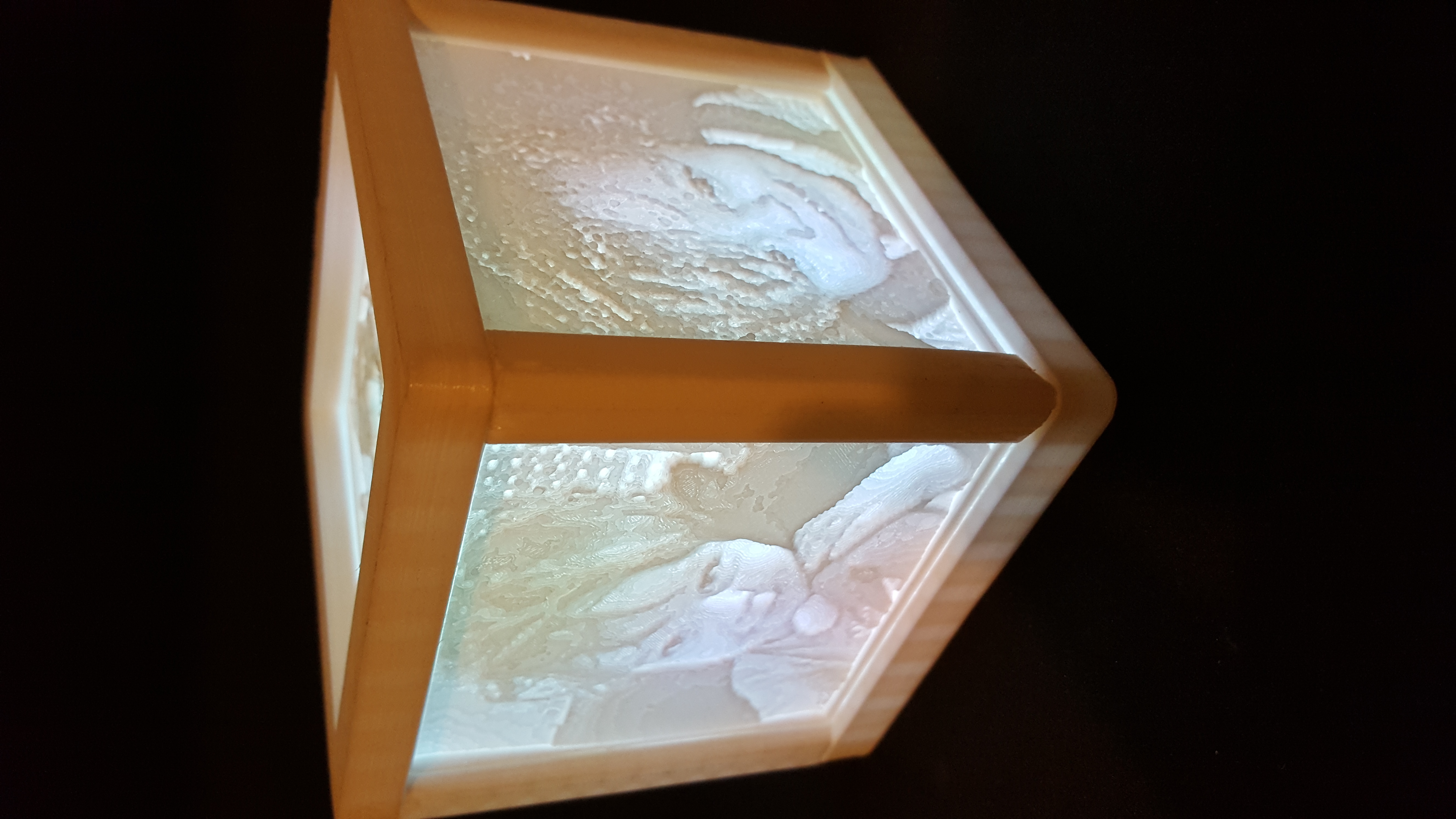 Lampe lithophanie LED