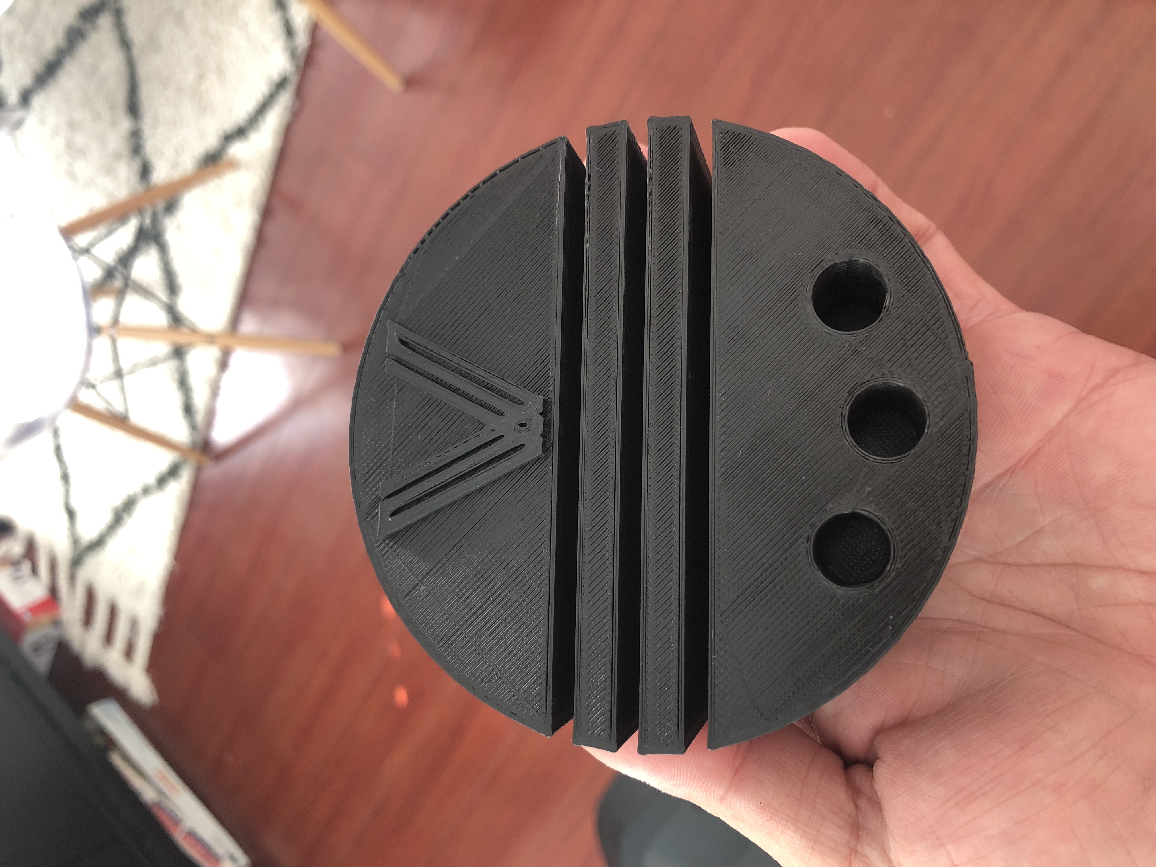 Portable Church Cupholder pen and material holder