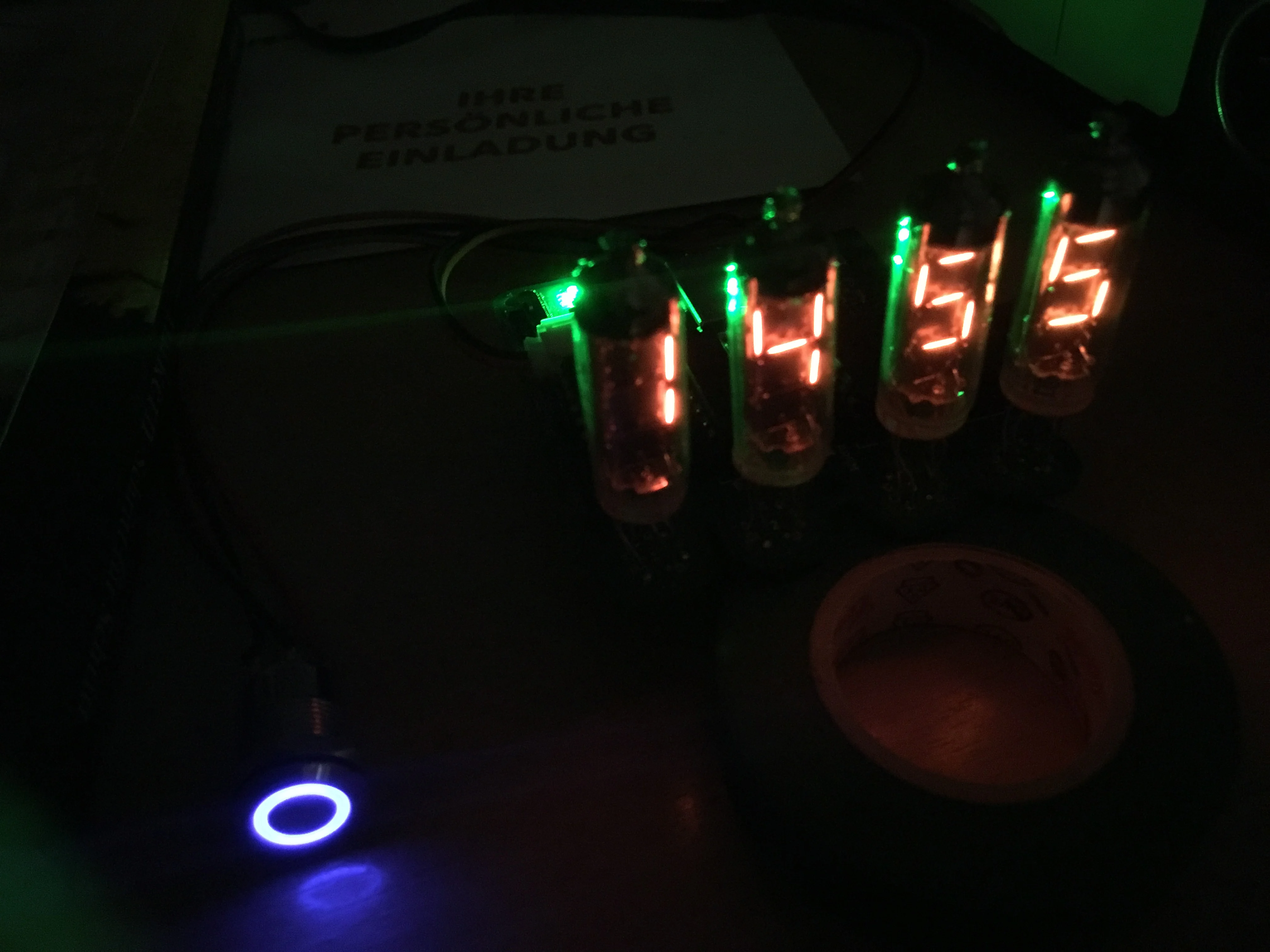 Numitron Clock