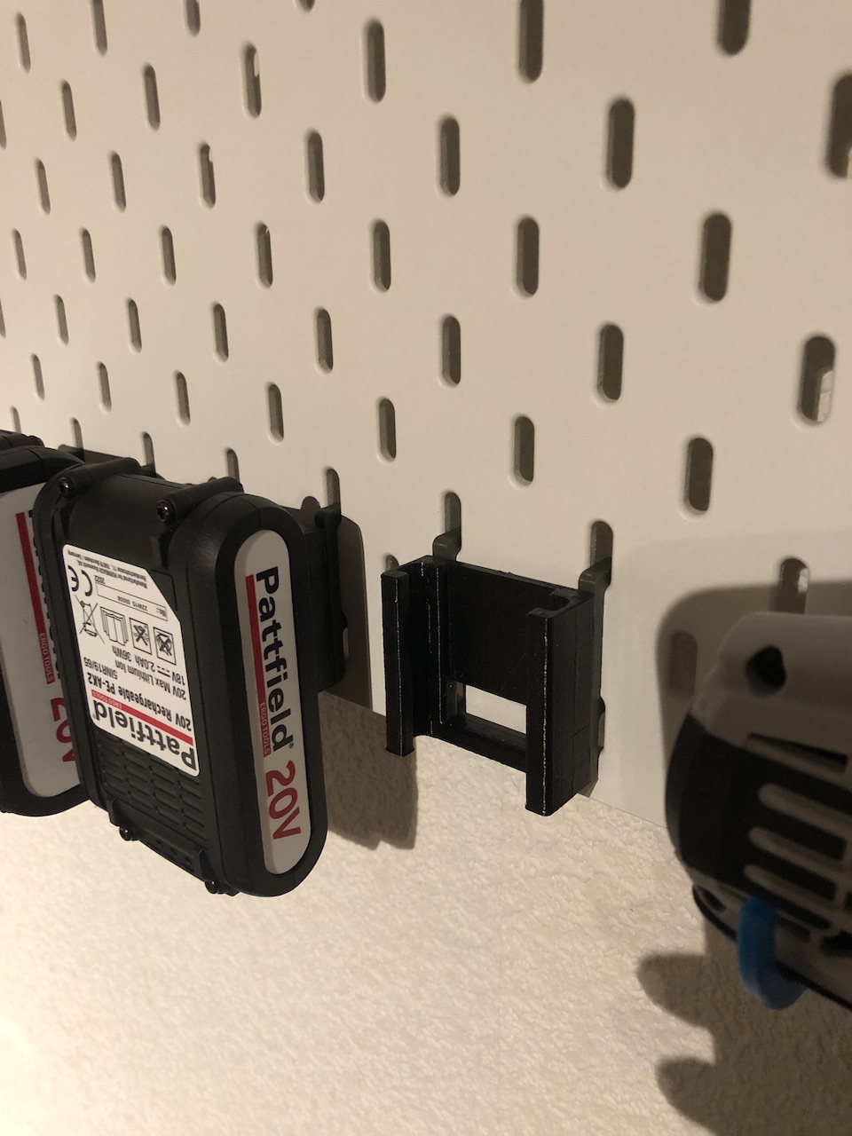 2in1 Worx/Pattfield holder for Skadis
