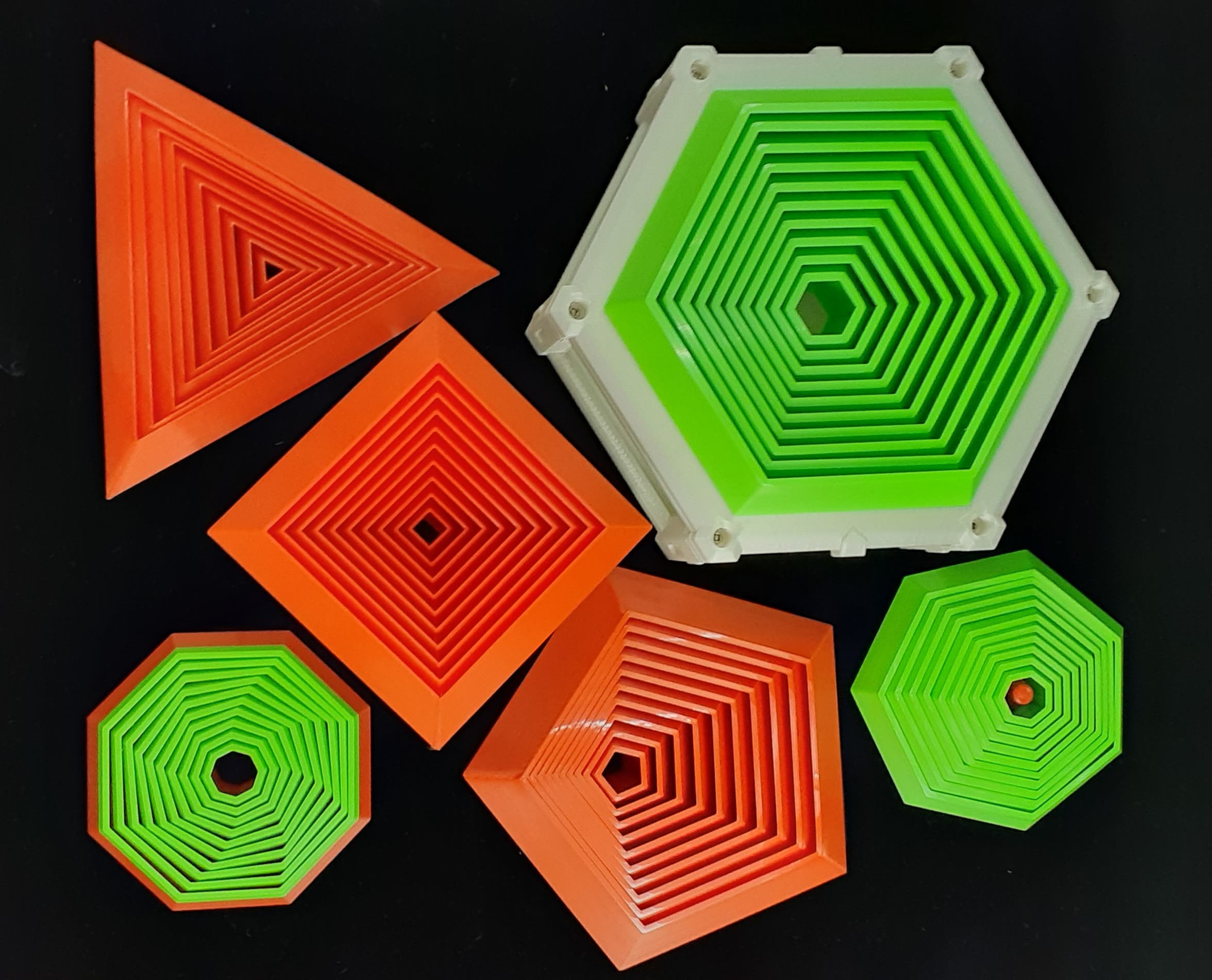Fidget polygon