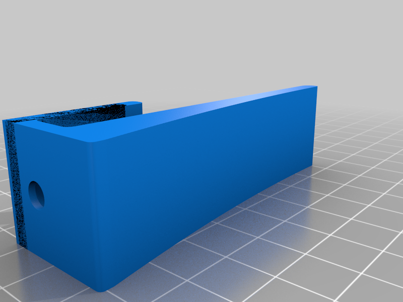Hat Mount, remixed to print better with large nozzle