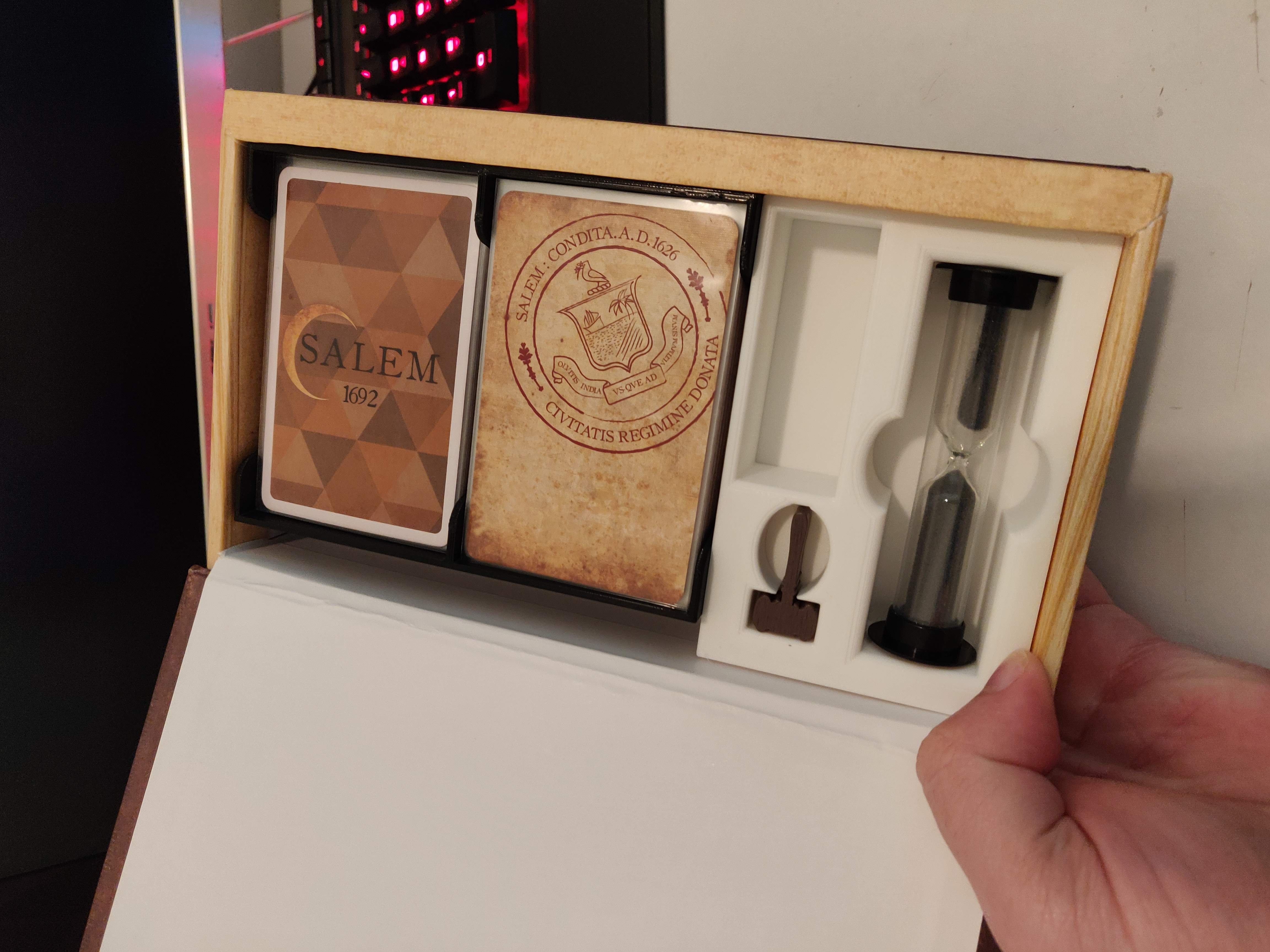 Salem 1692 Insert and Card Holder