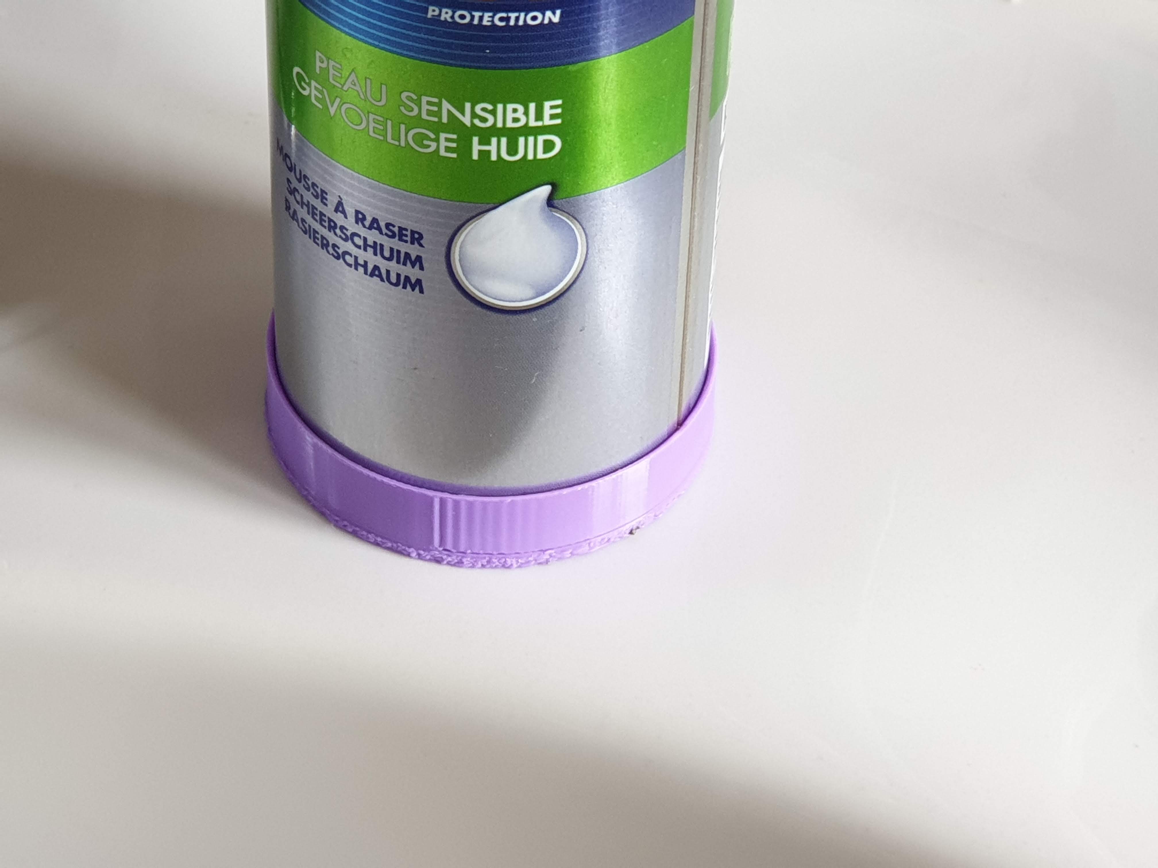 Fond pour bombe de mousse à raser (éviter la rouille)