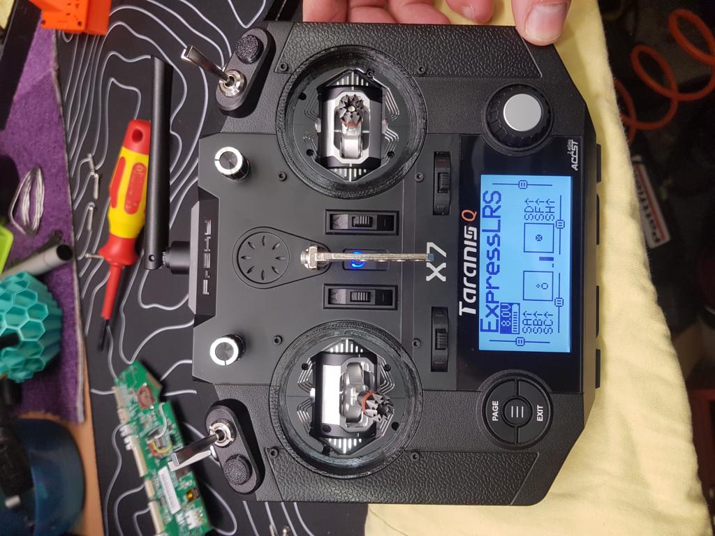Taranis Qx7 AG01 Gimbal Mod