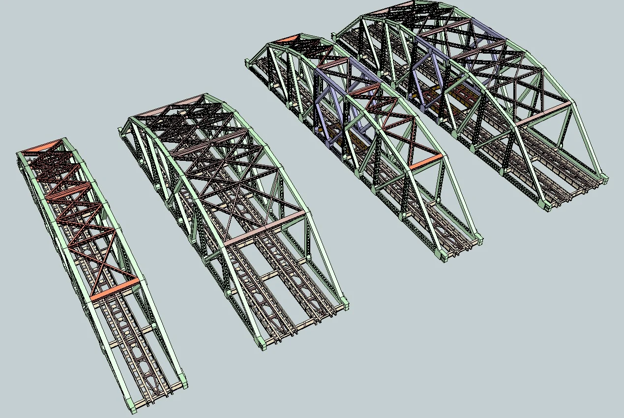 HO Scale Big Bridge, Small Printers